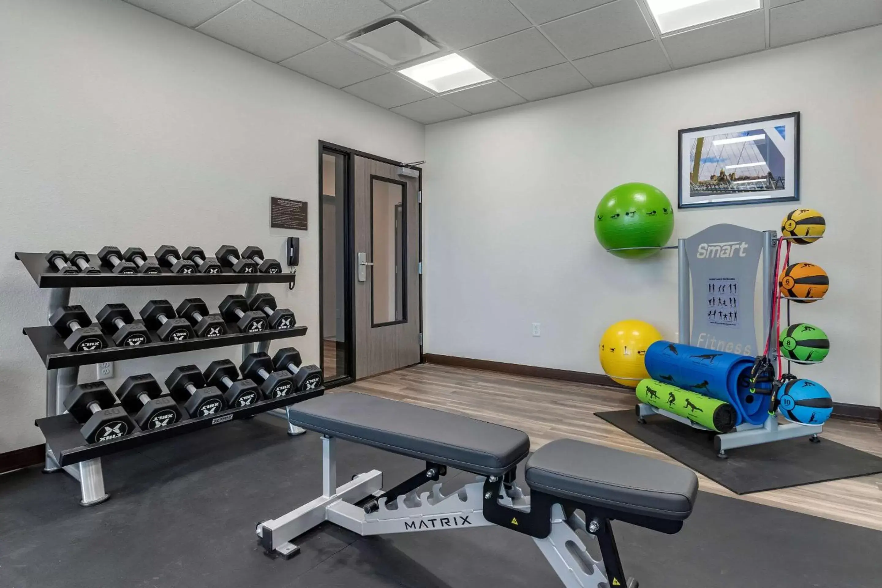 Fitness centre/facilities, Fitness Center/Facilities in MainStay Suites Waukee-West Des Moines