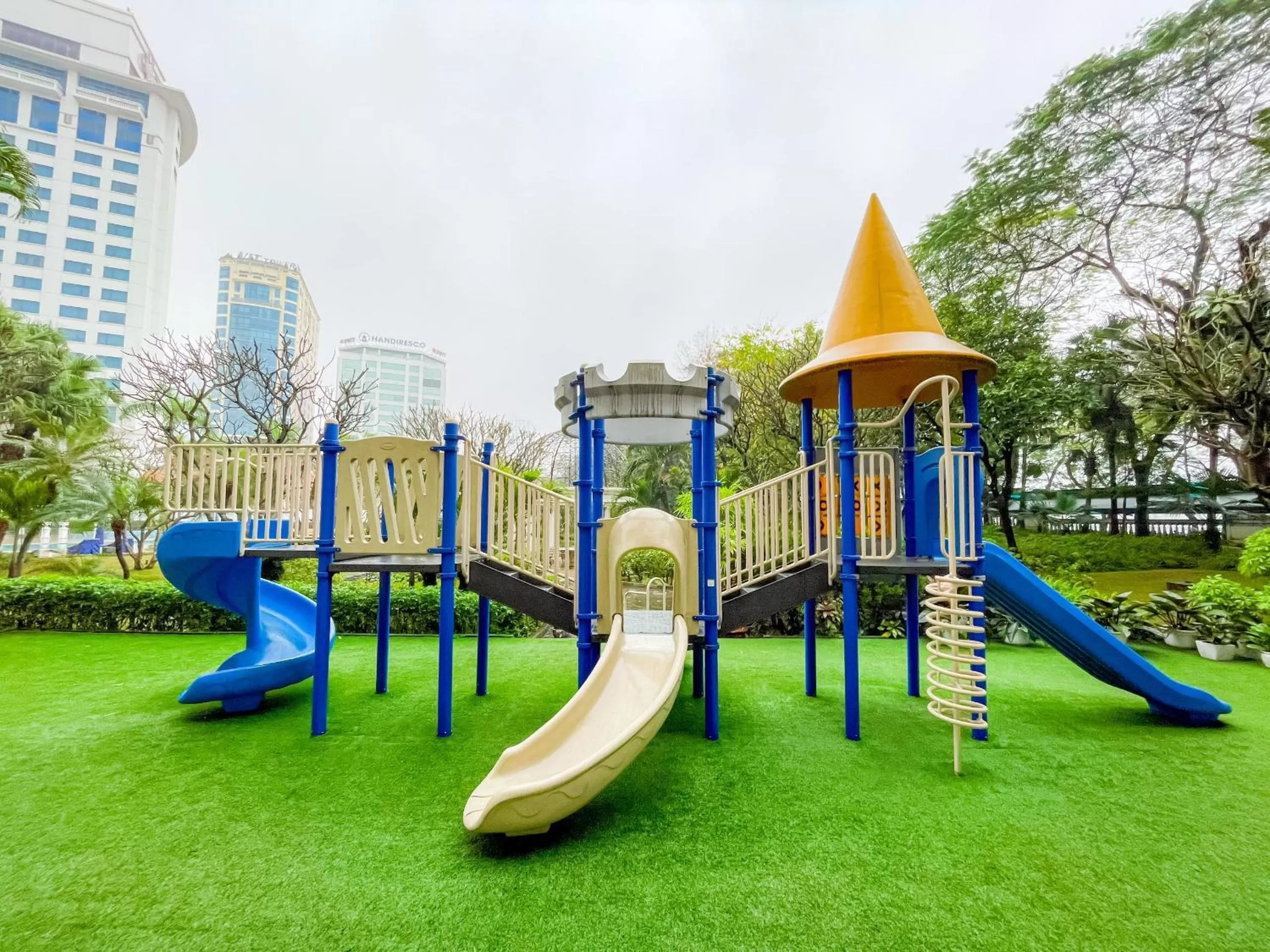 Children play ground in Hanoi Daewoo Hotel