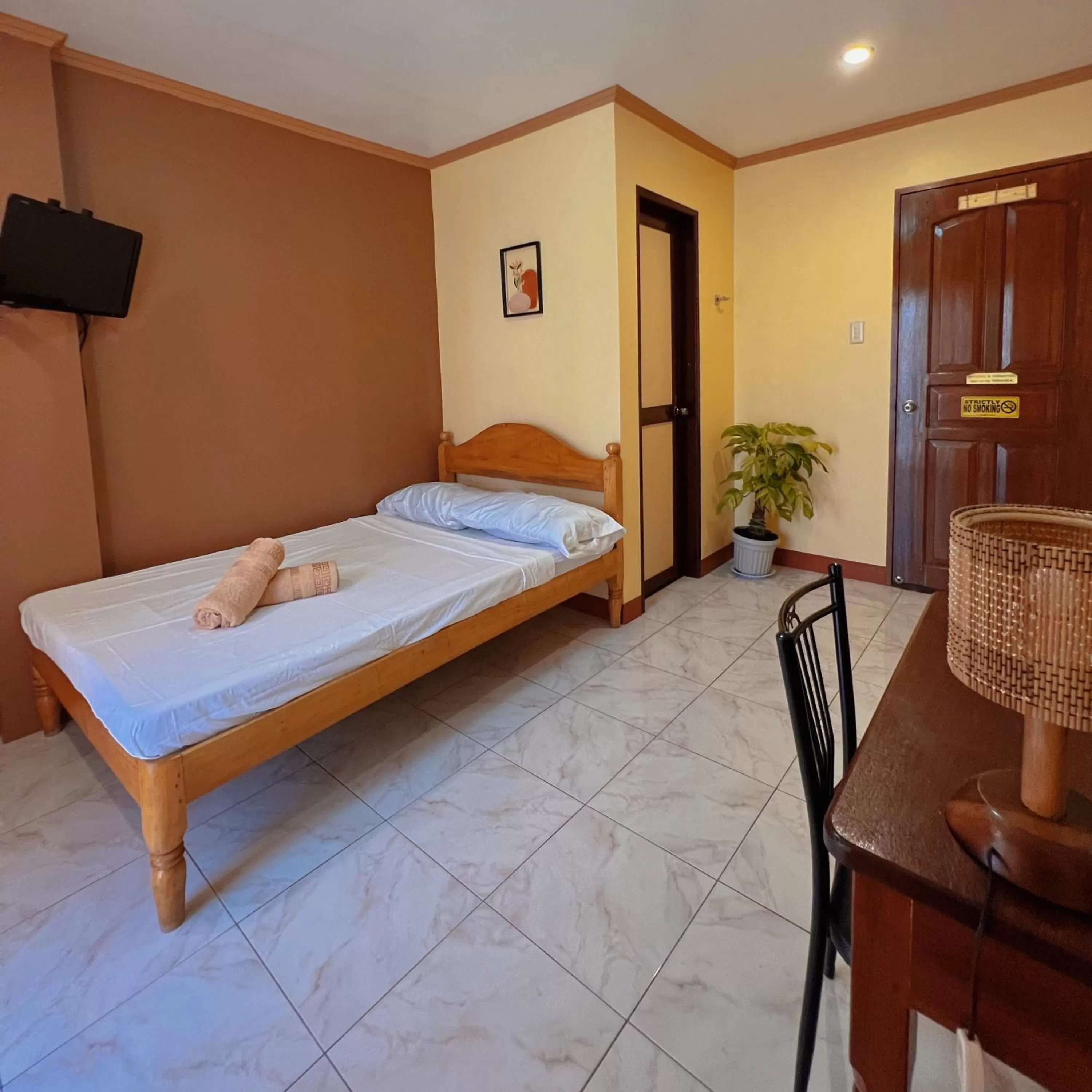 Bed in Balayong Pension