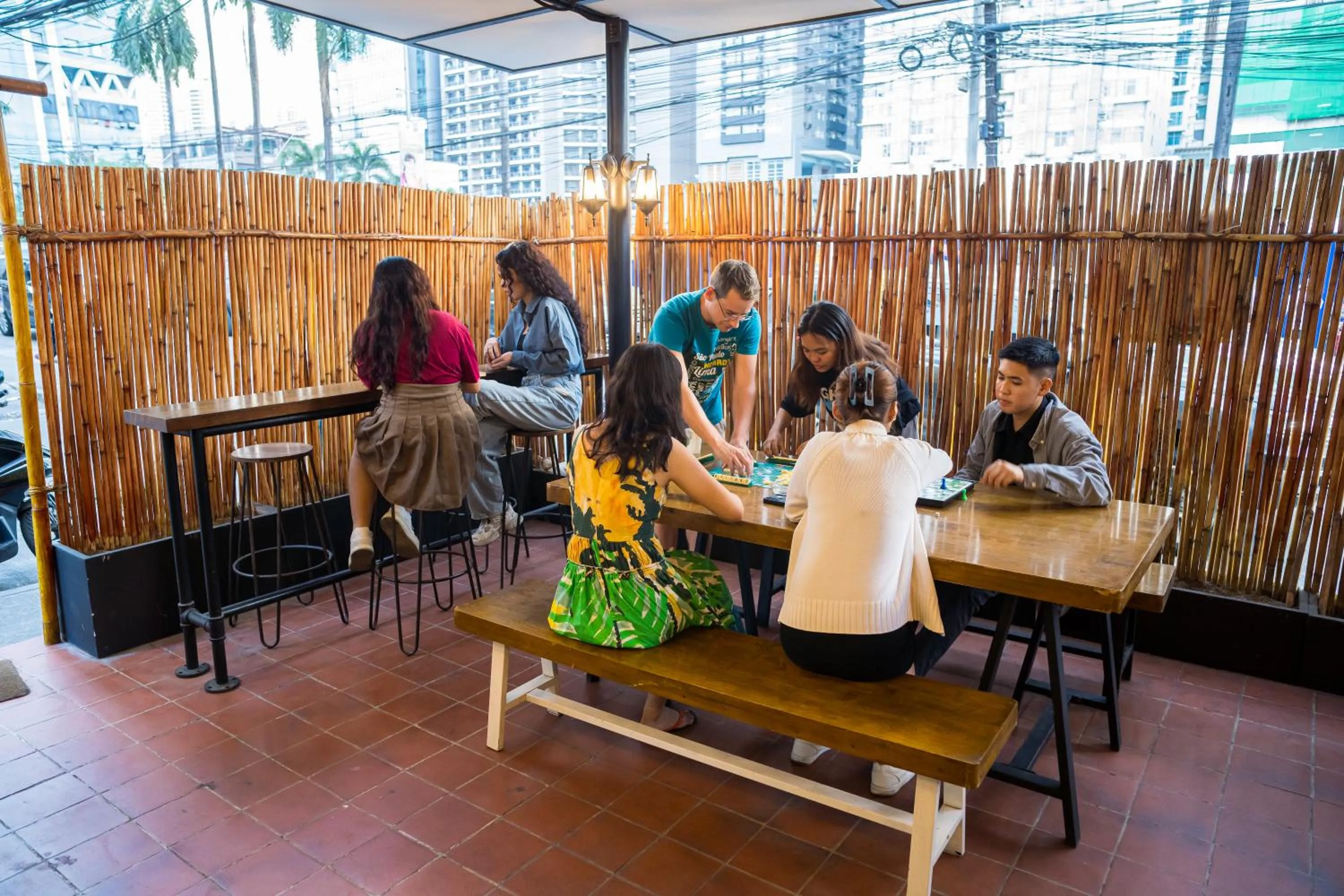 Patio in Abraham Manila - Located in Central Makati