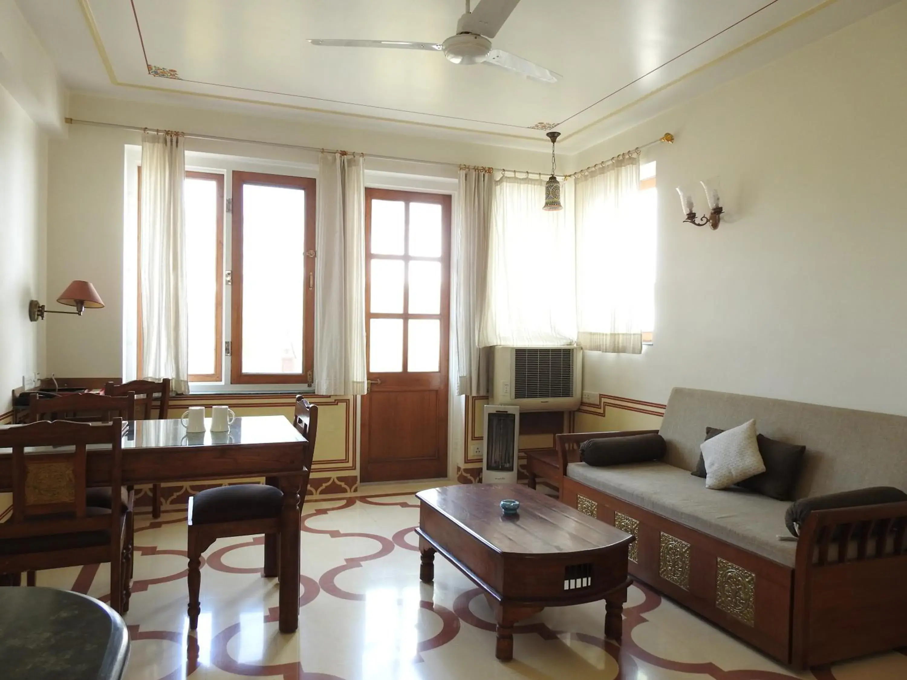 Living room, Seating Area in Om Niwas Suite Hotel