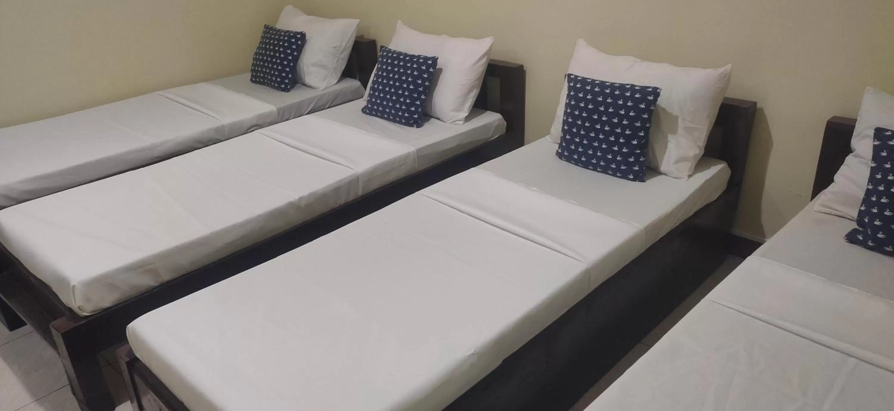 Bed in Fiesta Ballroom Hotel