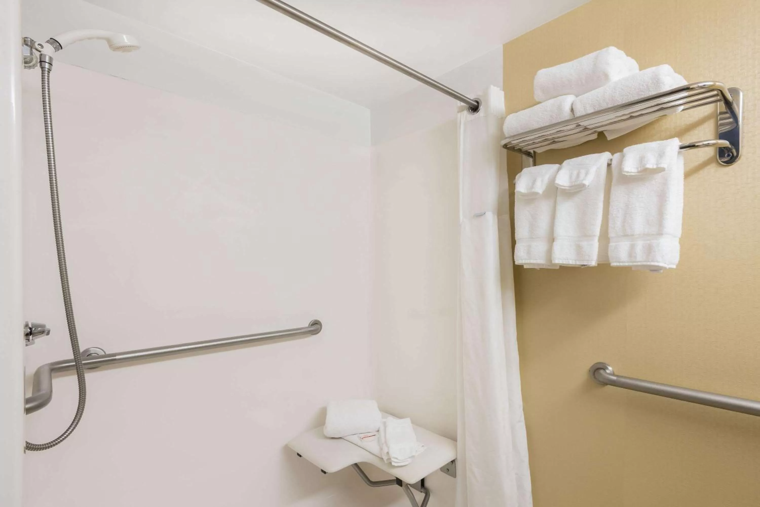 Shower in Ramada Plaza by Wyndham Portland