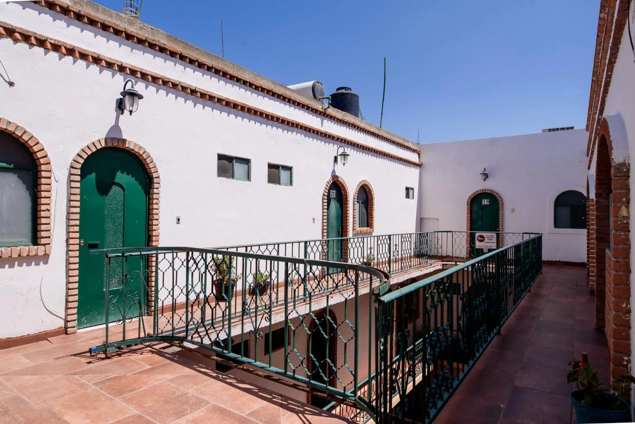 Patio in Hotel María Elena