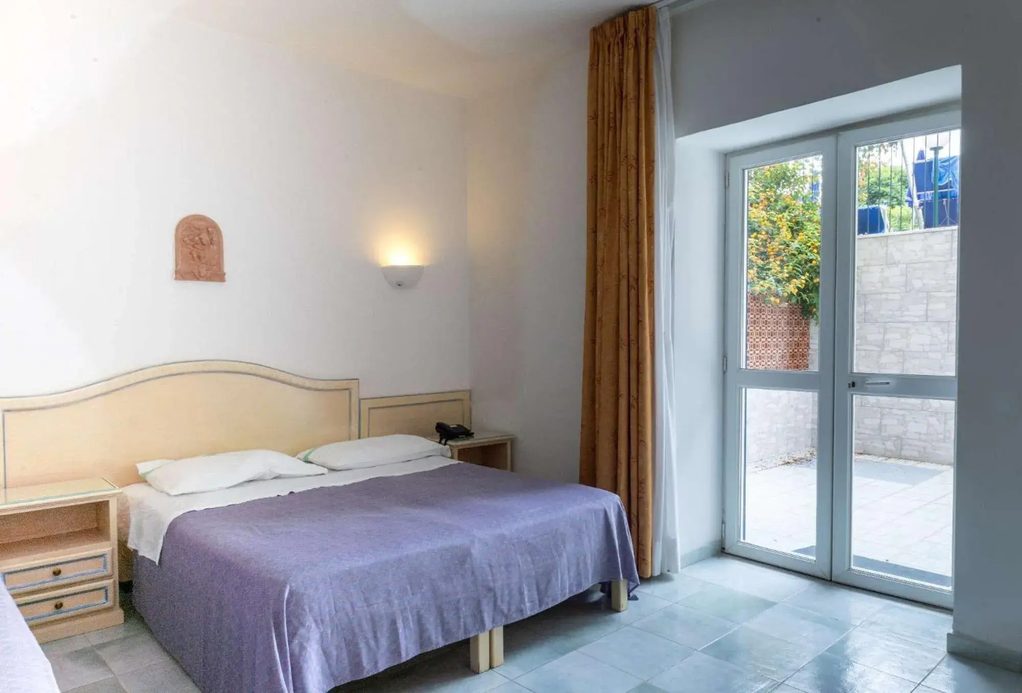 Bed in Hotel Royal Terme