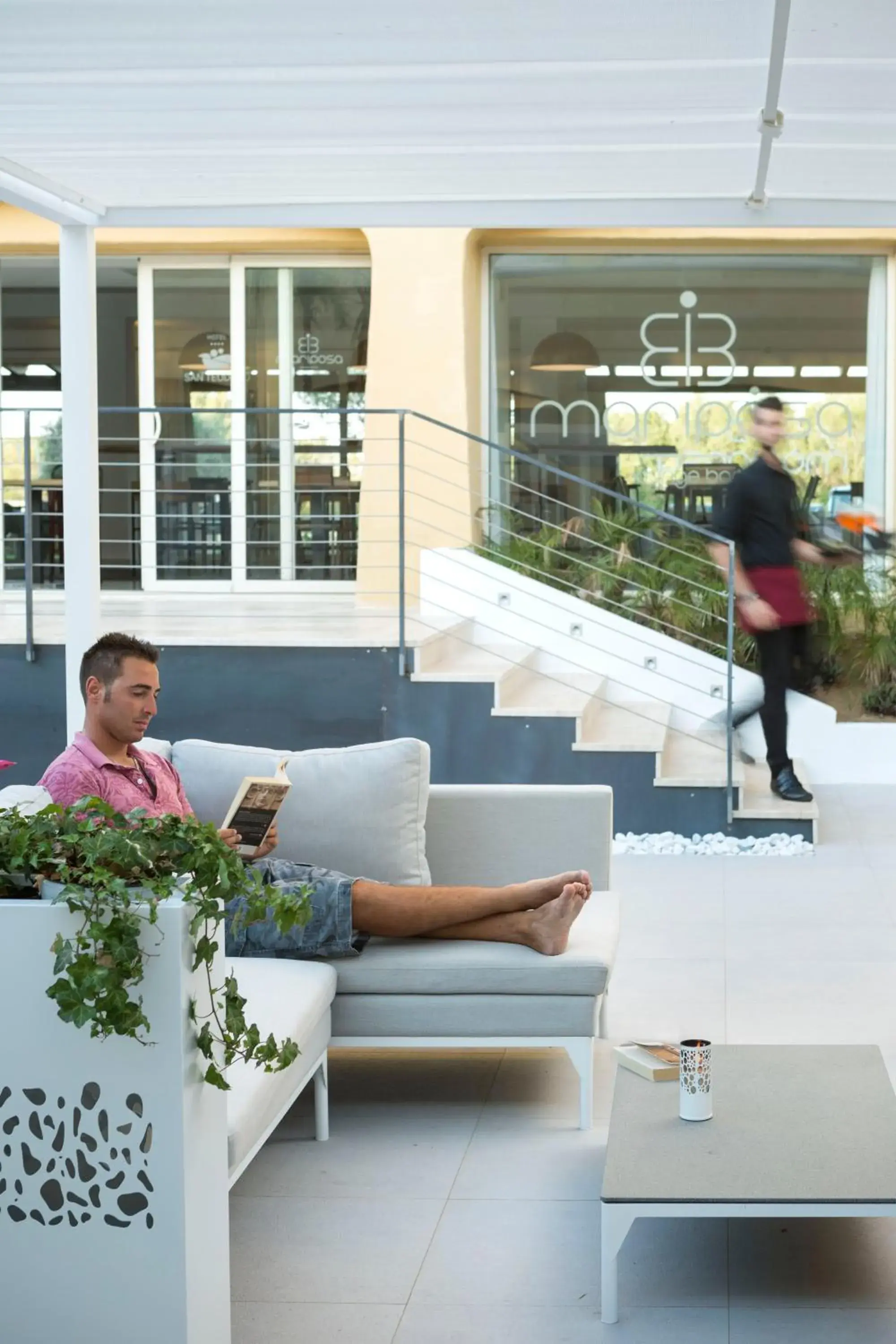 Patio in Hotel San Teodoro