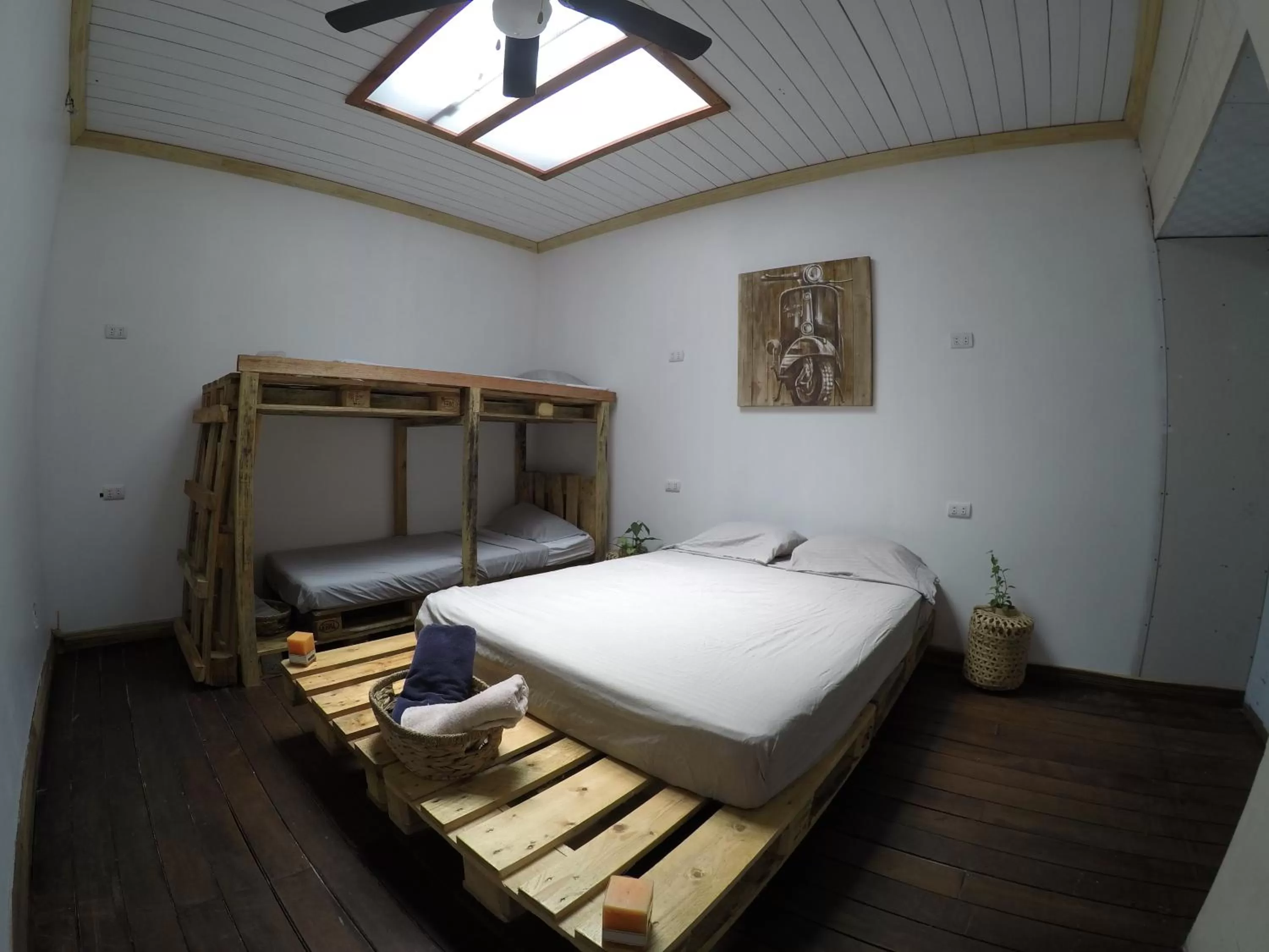 Bed in Hotel Cortez Azul