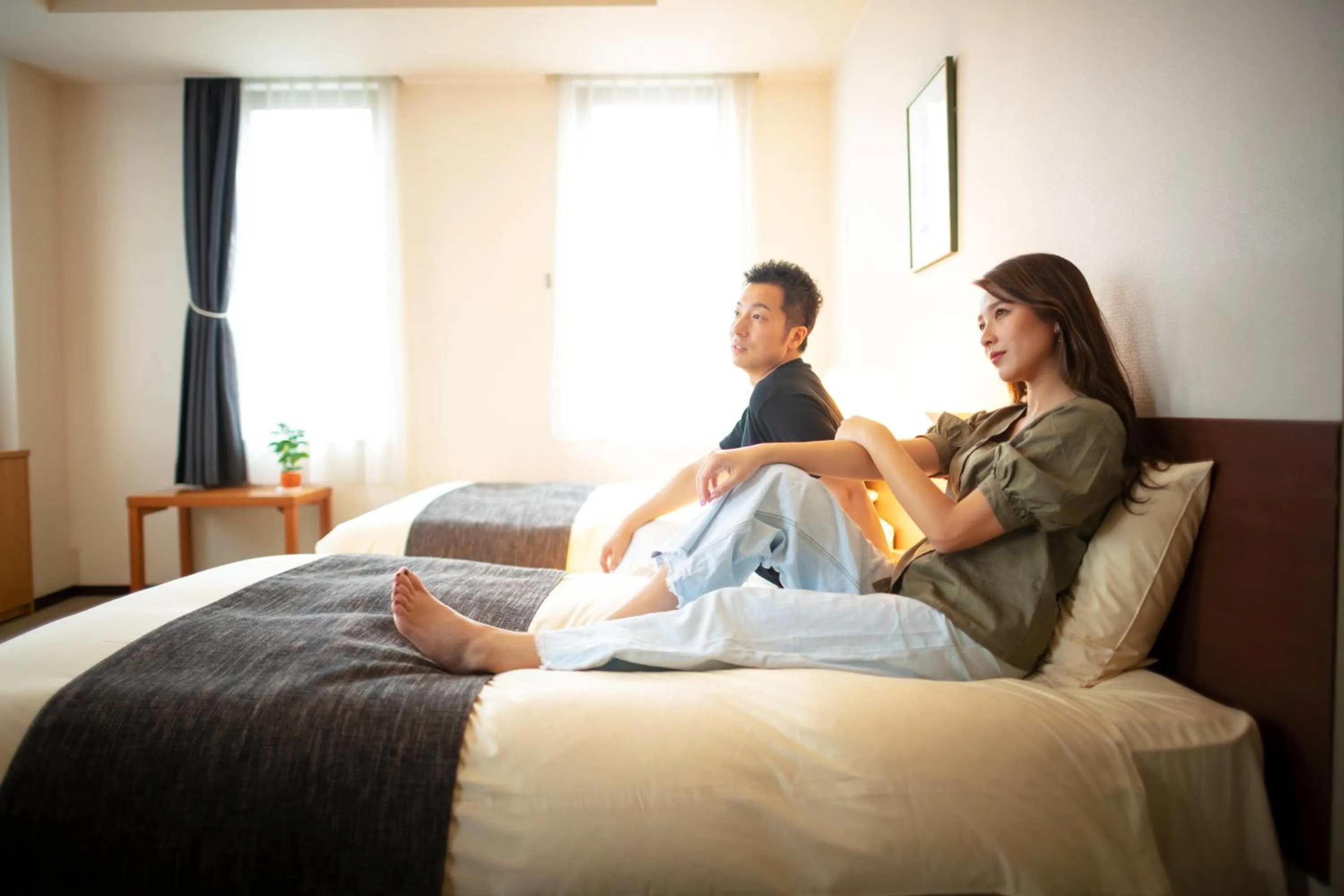 People, Bed in Villa Concordia Resort & Spa