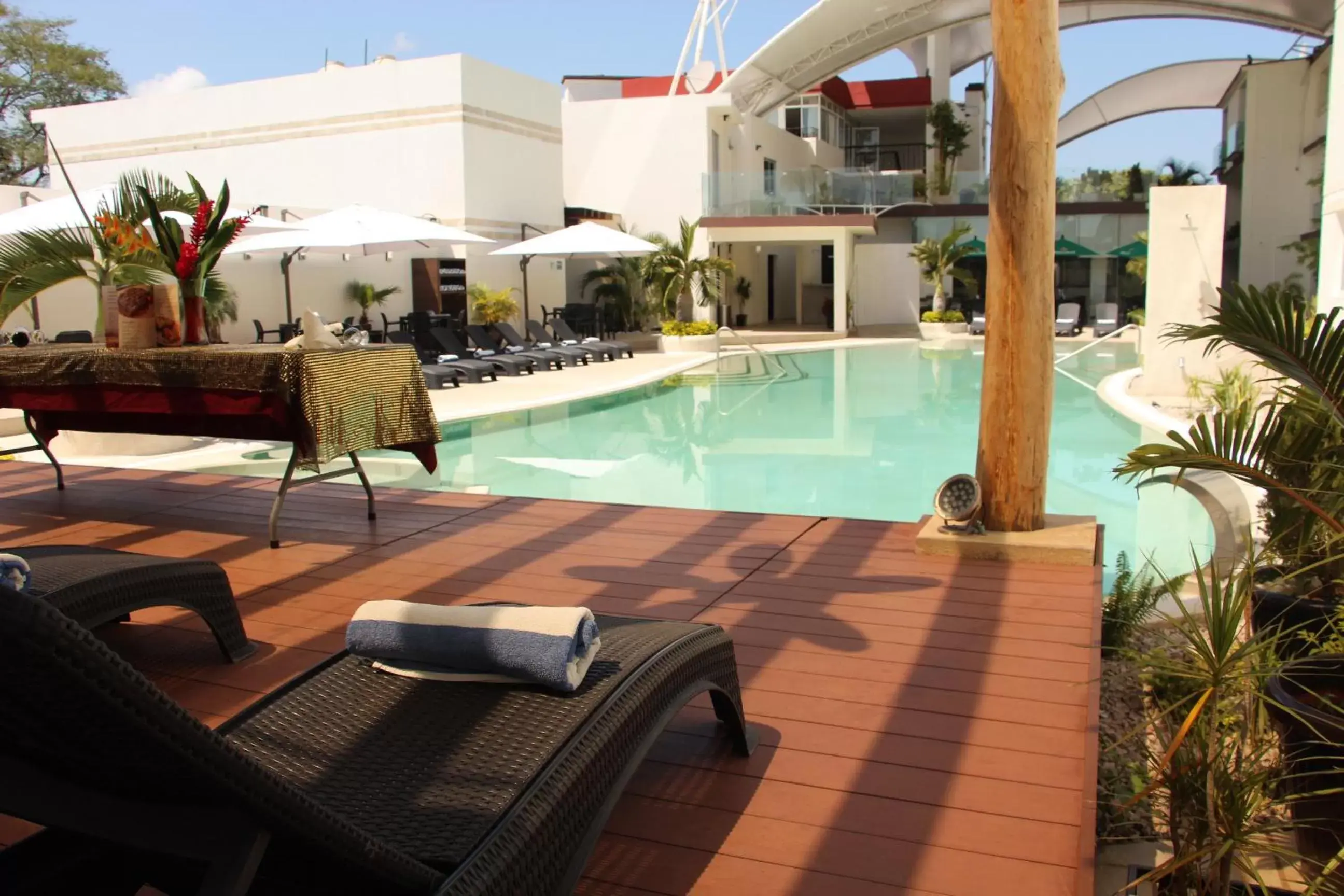 Swimming Pool in Hotel Tulija Palenque