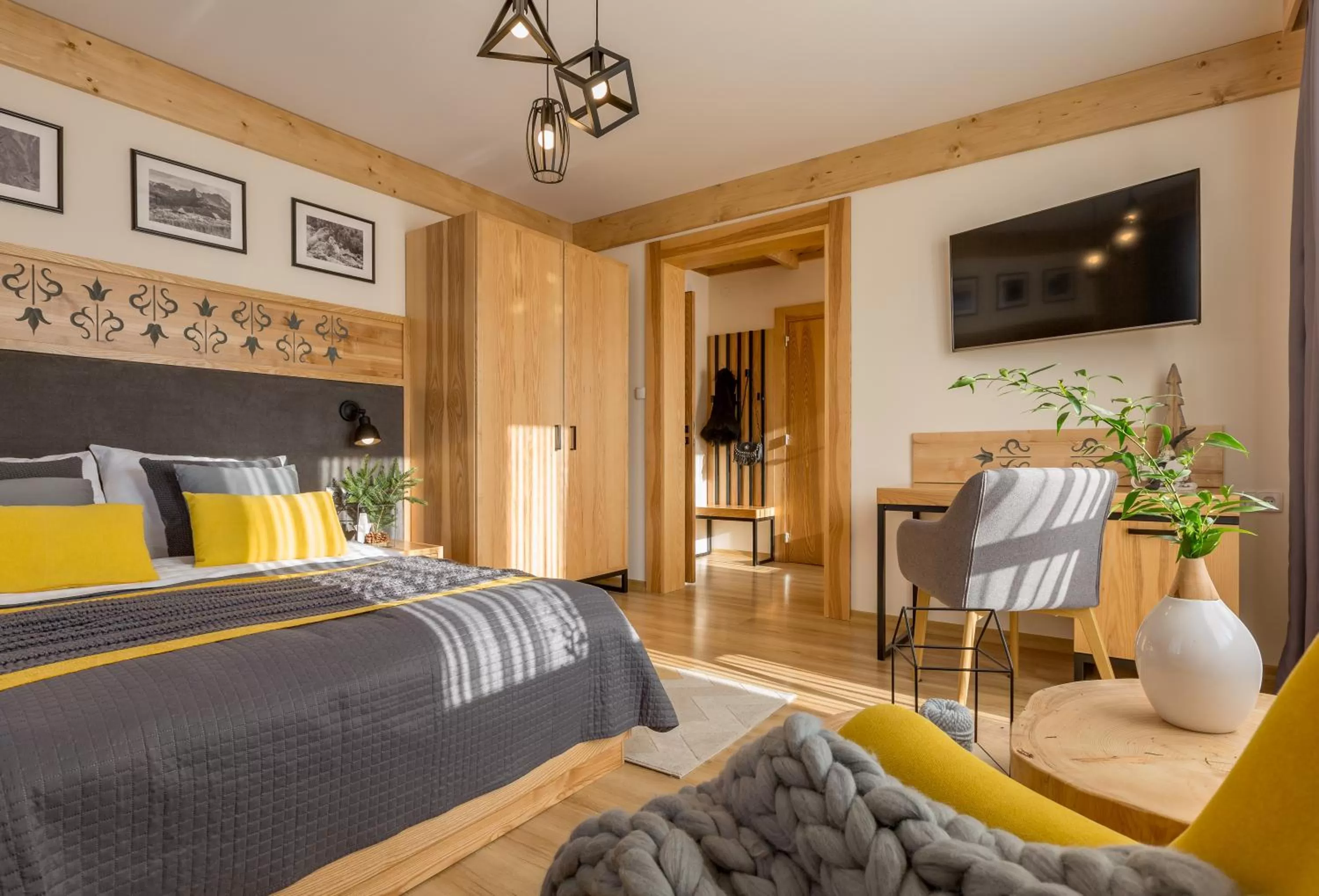 Bed in Dom Gościnny Bachledova