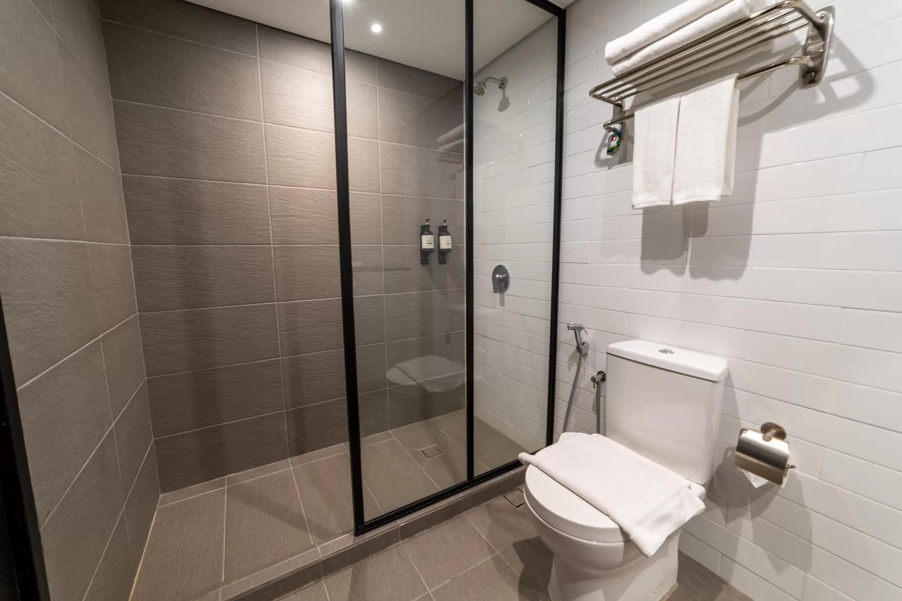 Shower in Travelodge Ipoh