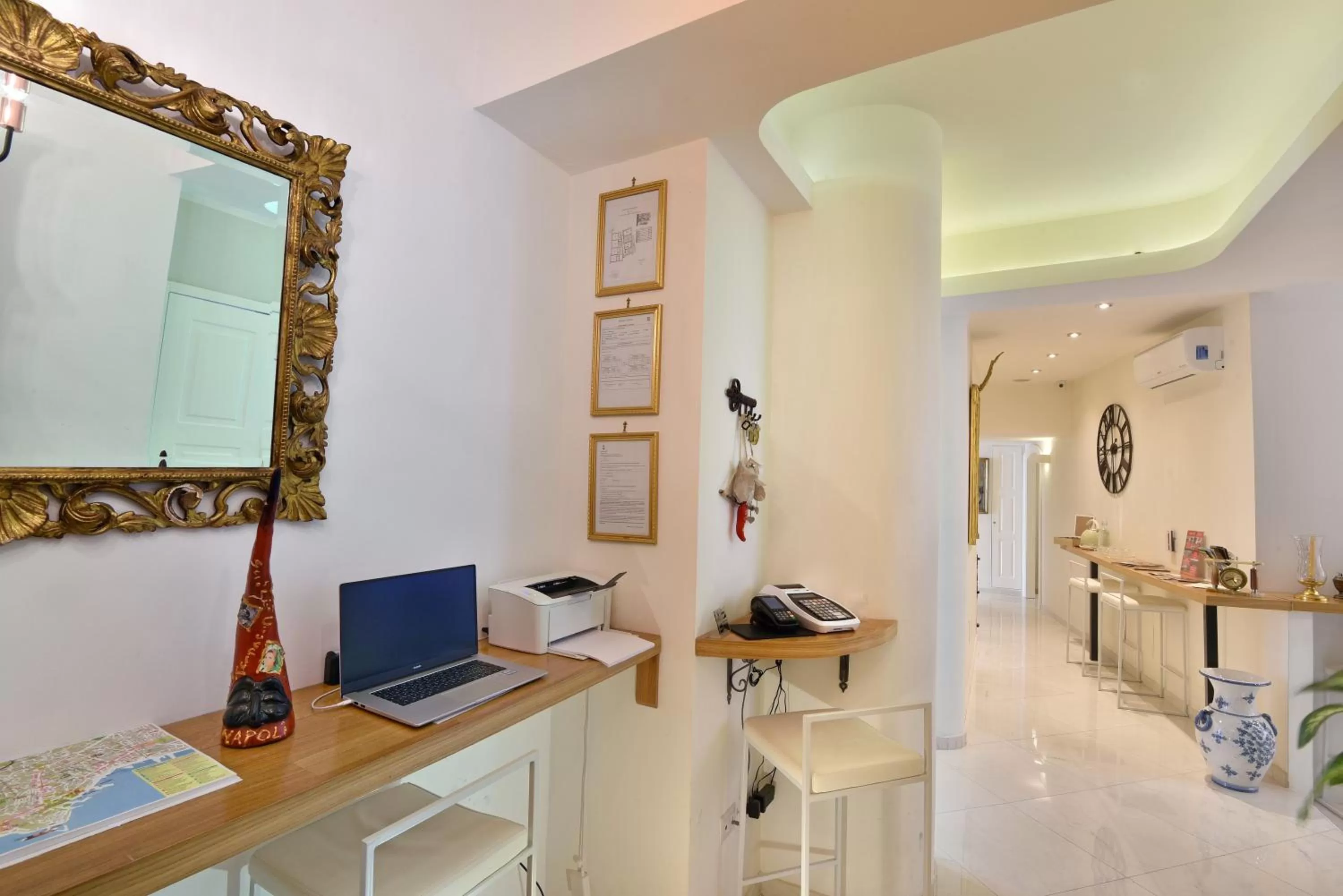 Lobby or reception in Residenza Borbonica