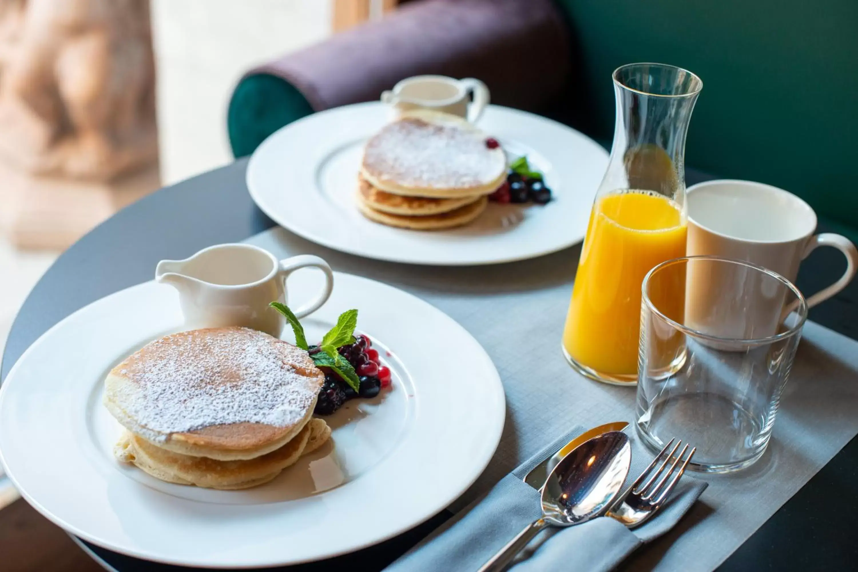 Buffet breakfast in Palazzina Fortuny