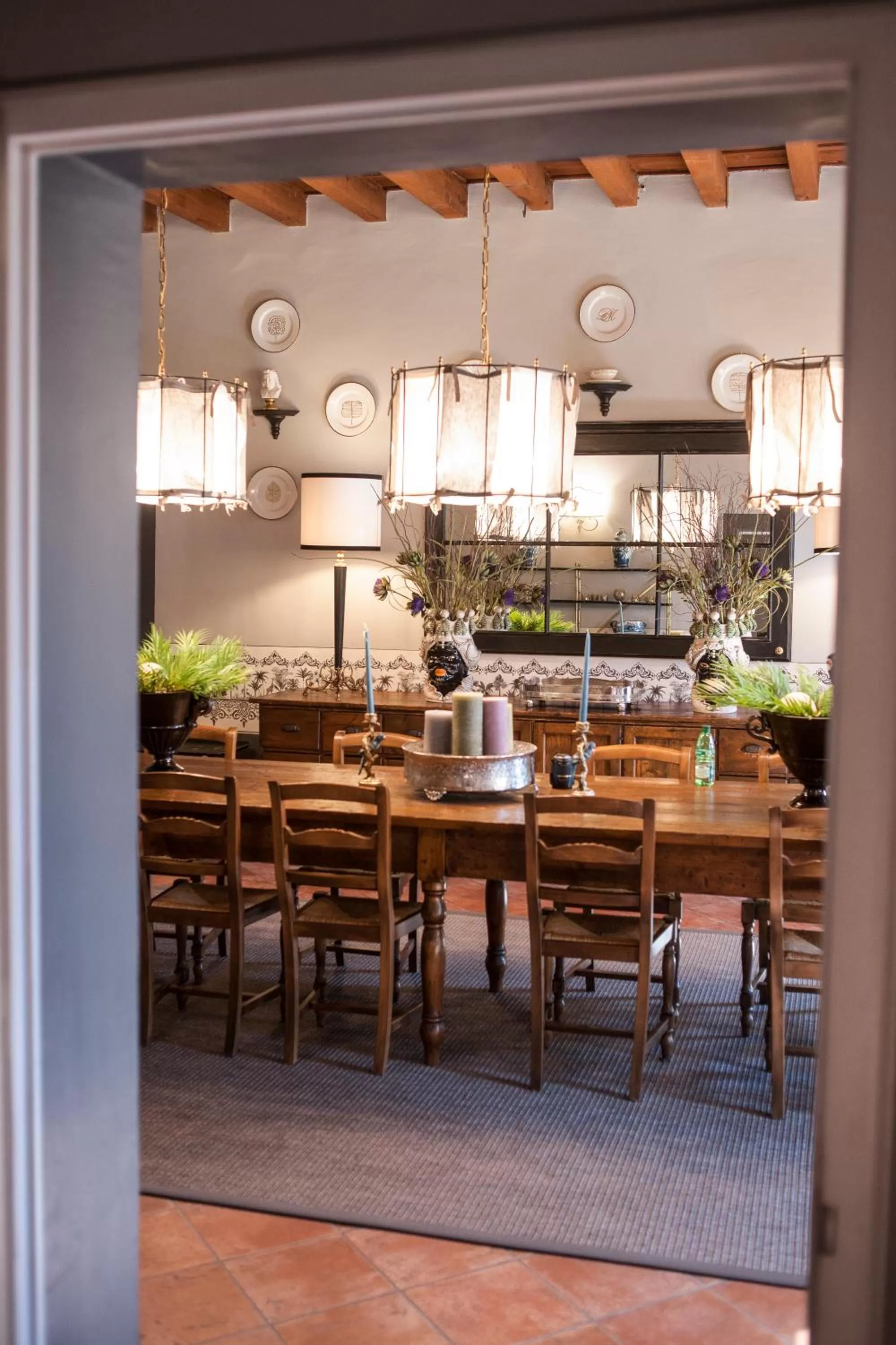 Communal lounge/ TV room in Antica Dimora De' Benci