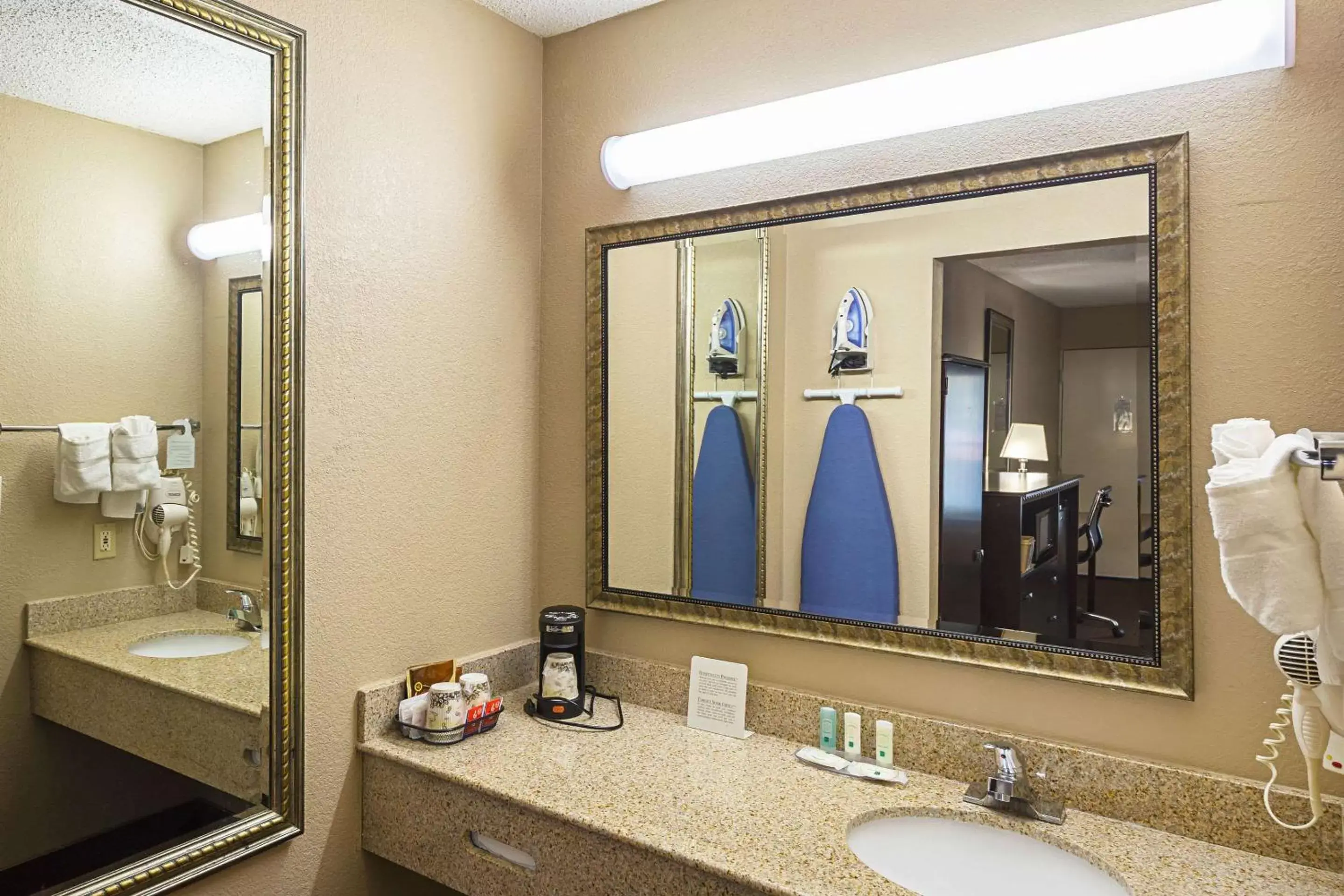 Photo of the whole room, Bathroom in Quality Inn & Suites Greenville - Haywood Mall