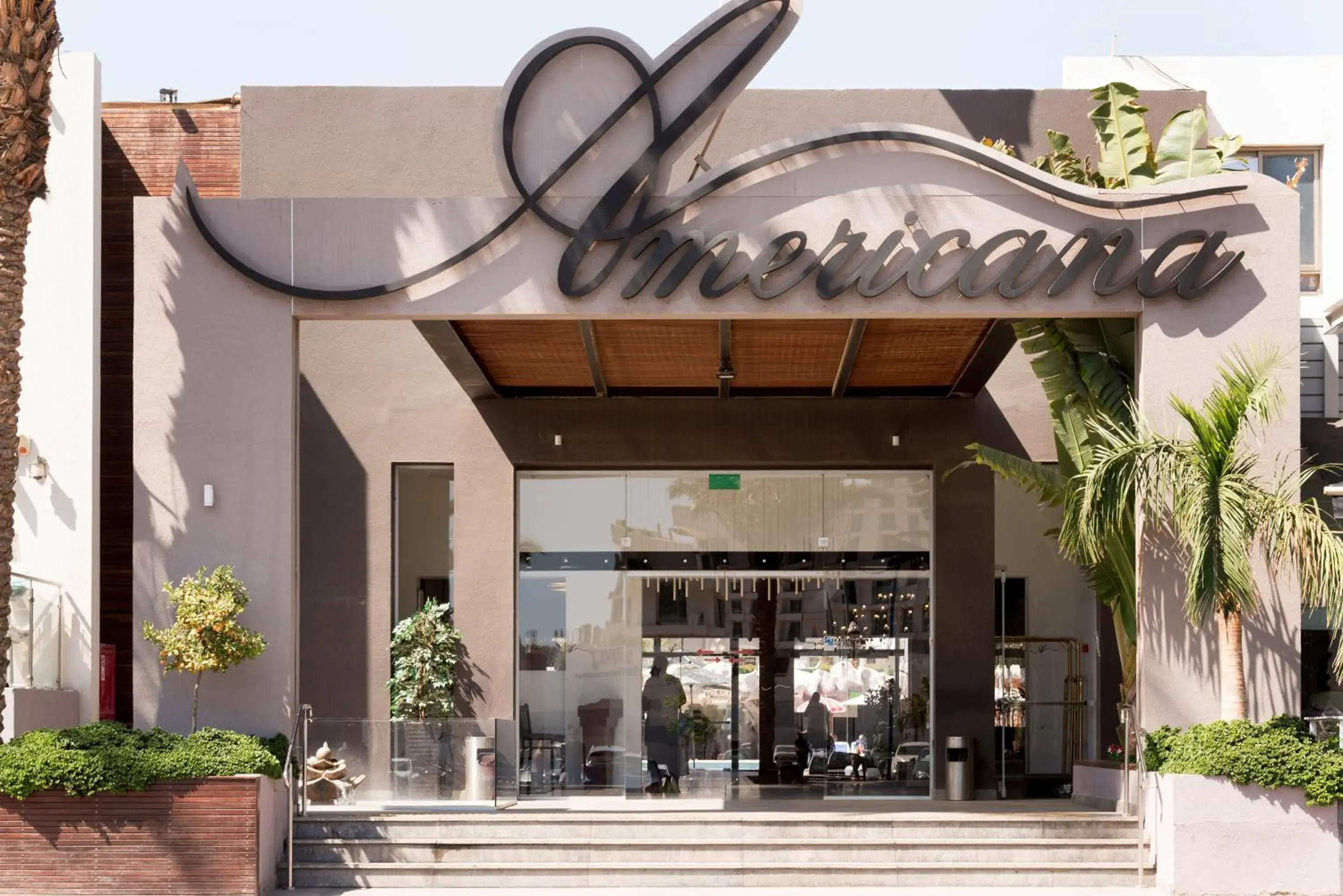 Facade/entrance in Americana Eilat Hotel