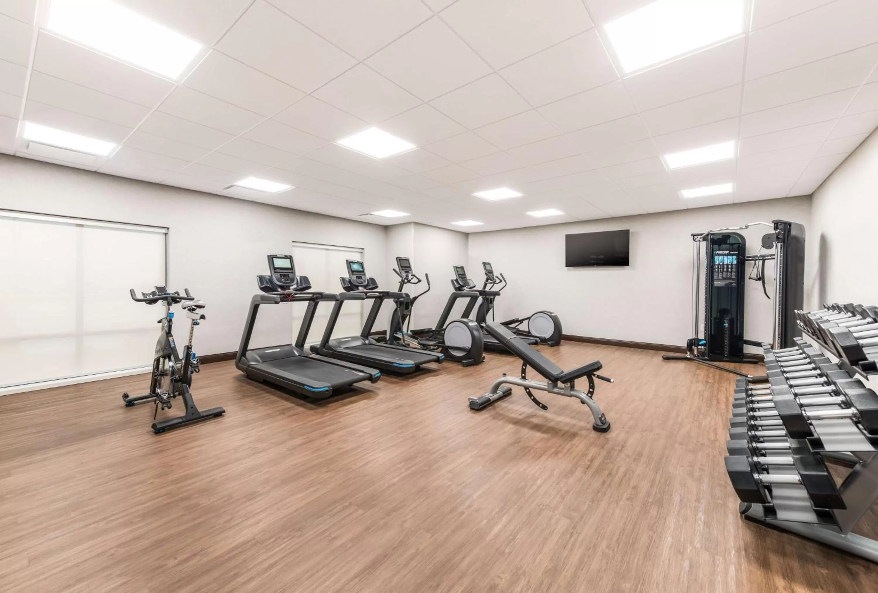 Fitness centre/facilities in Hampton Inn & Suites Benton Harbor, MI
