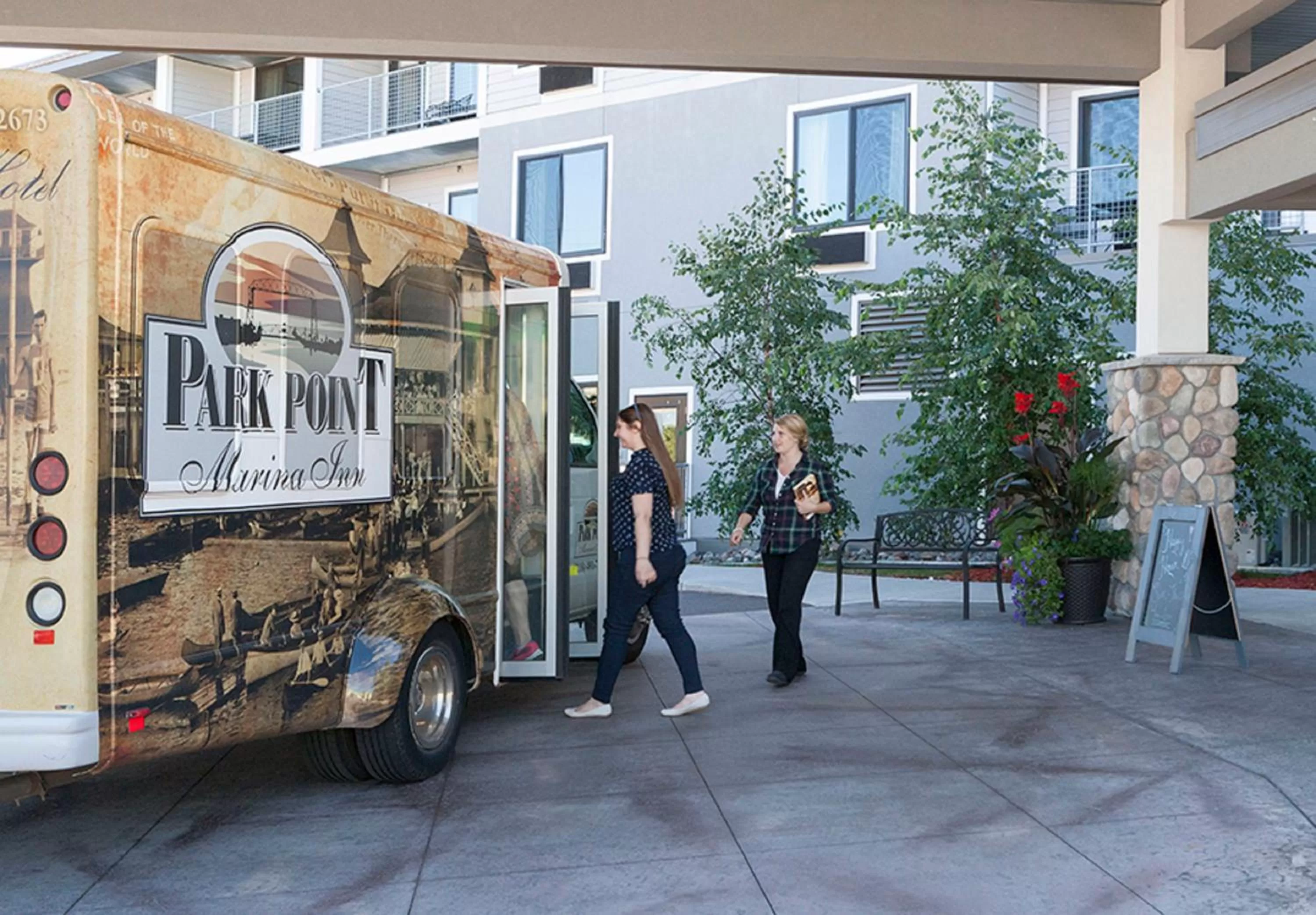 Day in Park Point Marina Inn