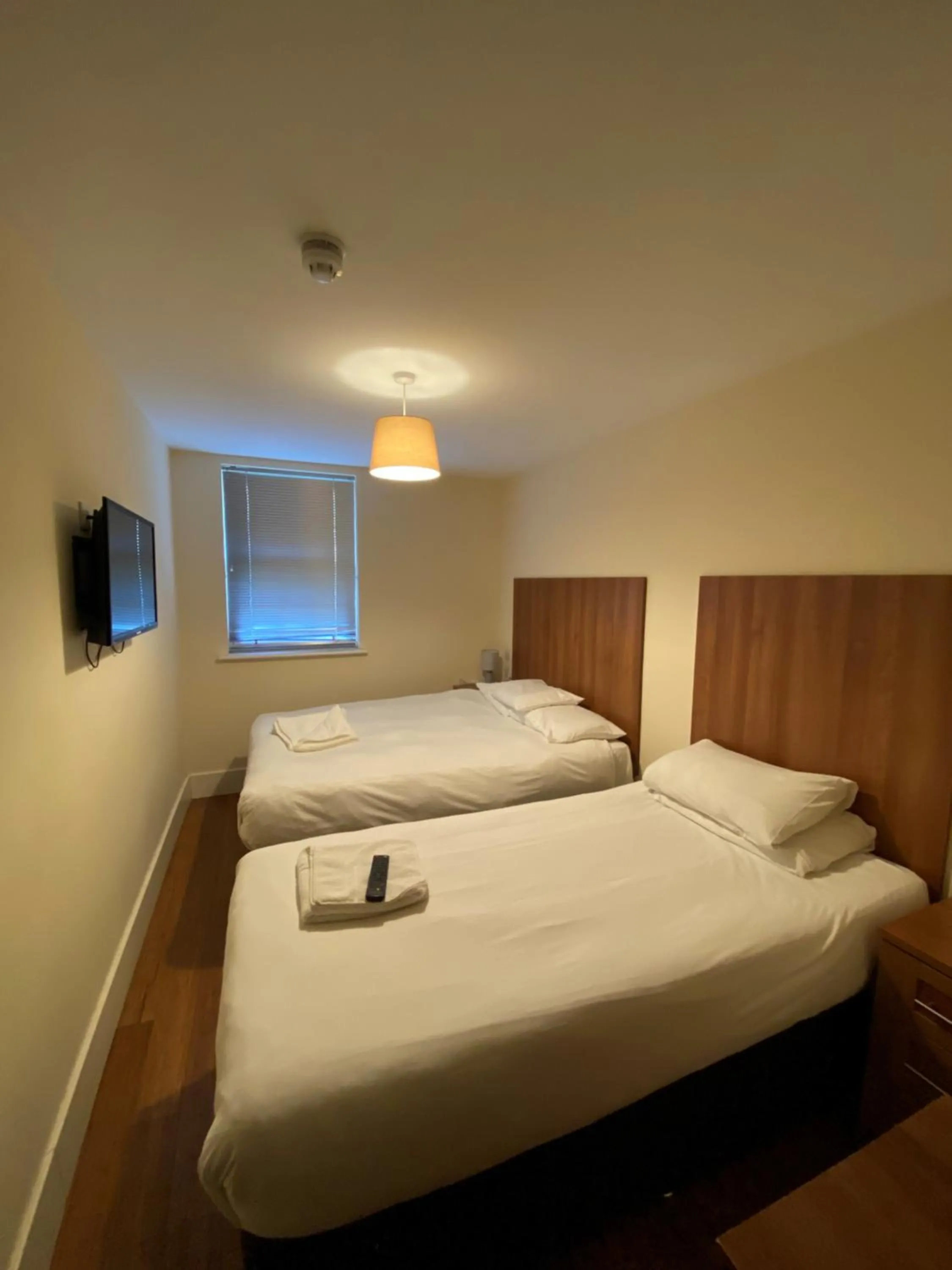 Bed in Wendover Arms Hotel