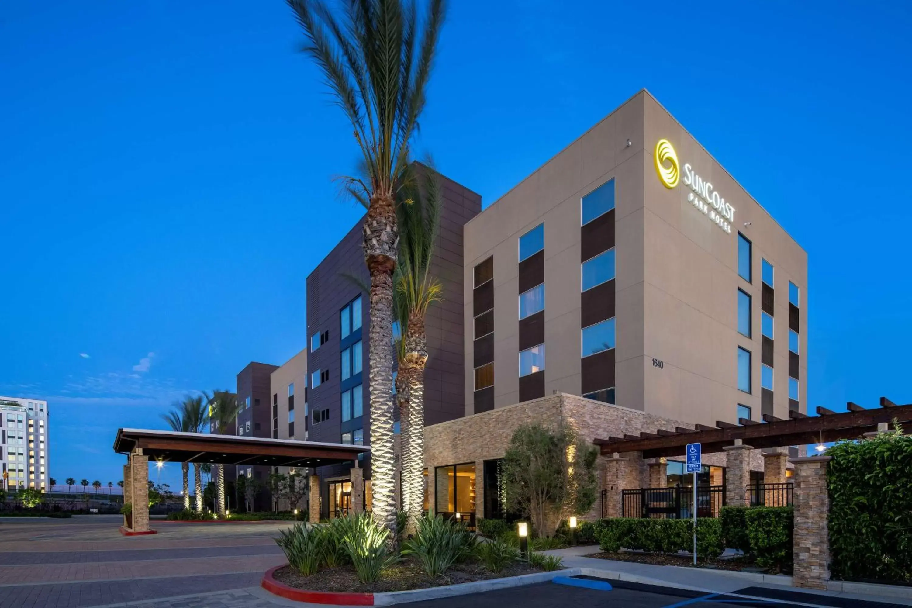Property Building in SunCoast Hotel Anaheim, Tapestry Collection by Hilton