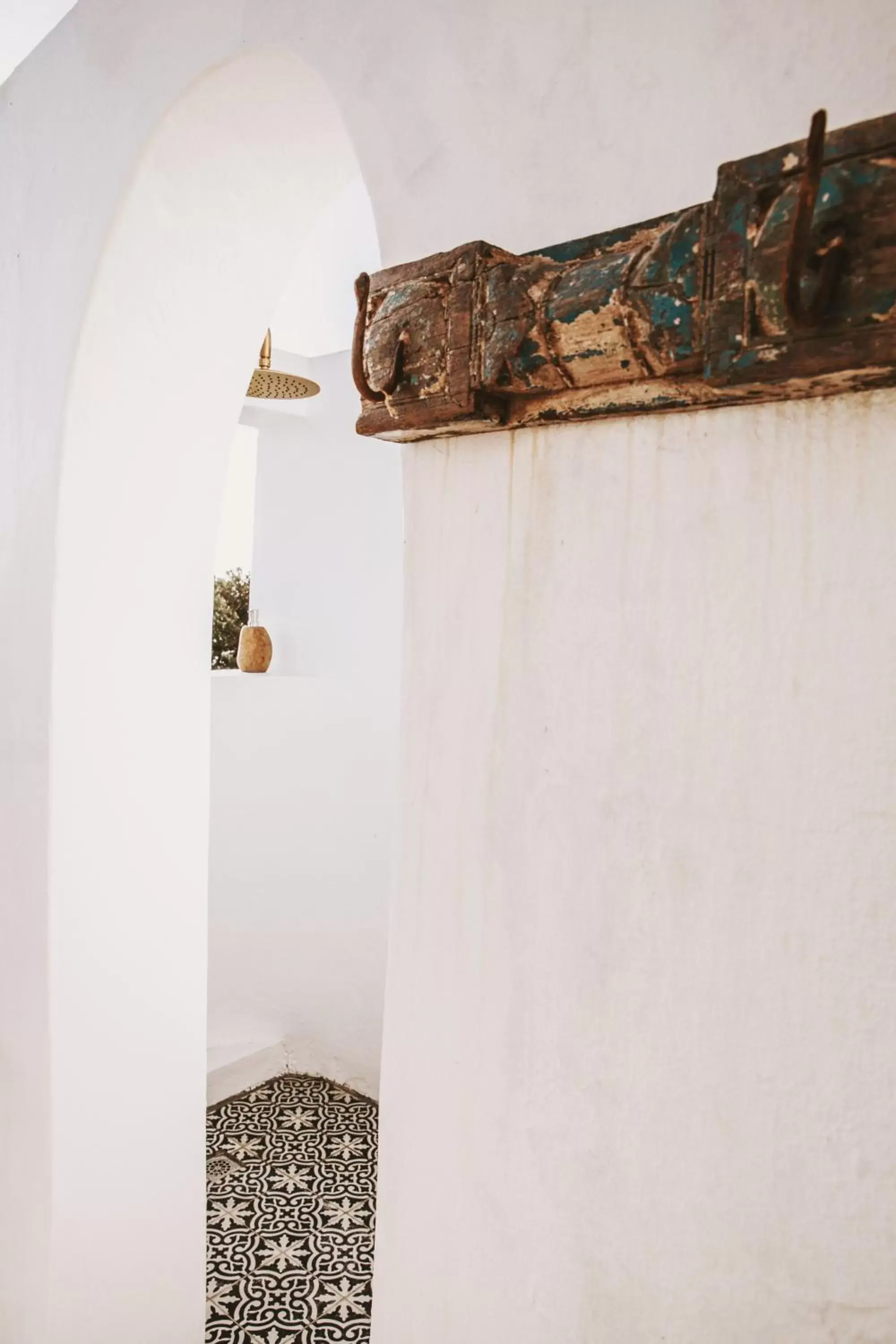 Decorative detail, Bathroom in Primi Seacastle