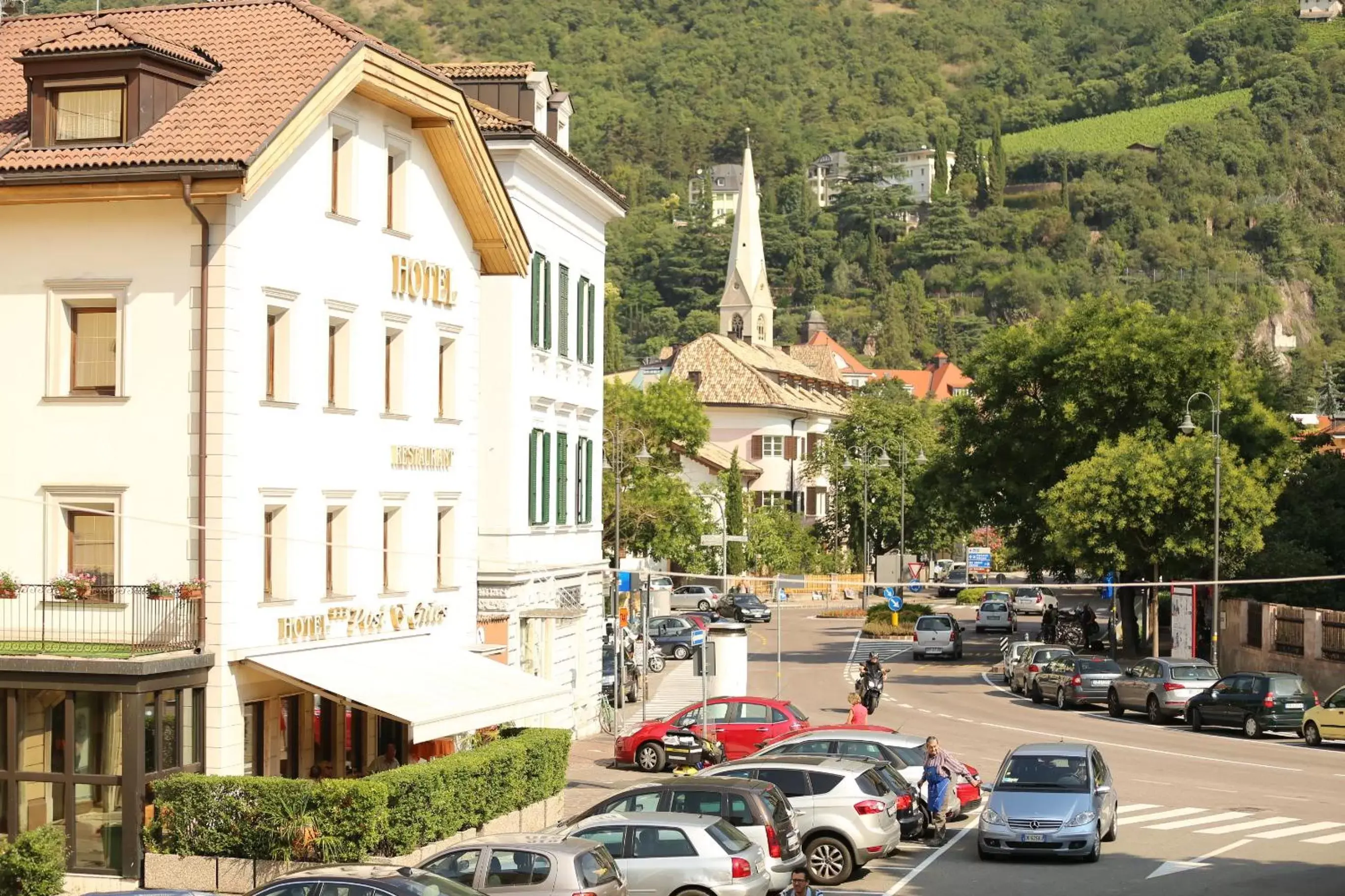 Facade/entrance in Hotel Post Gries