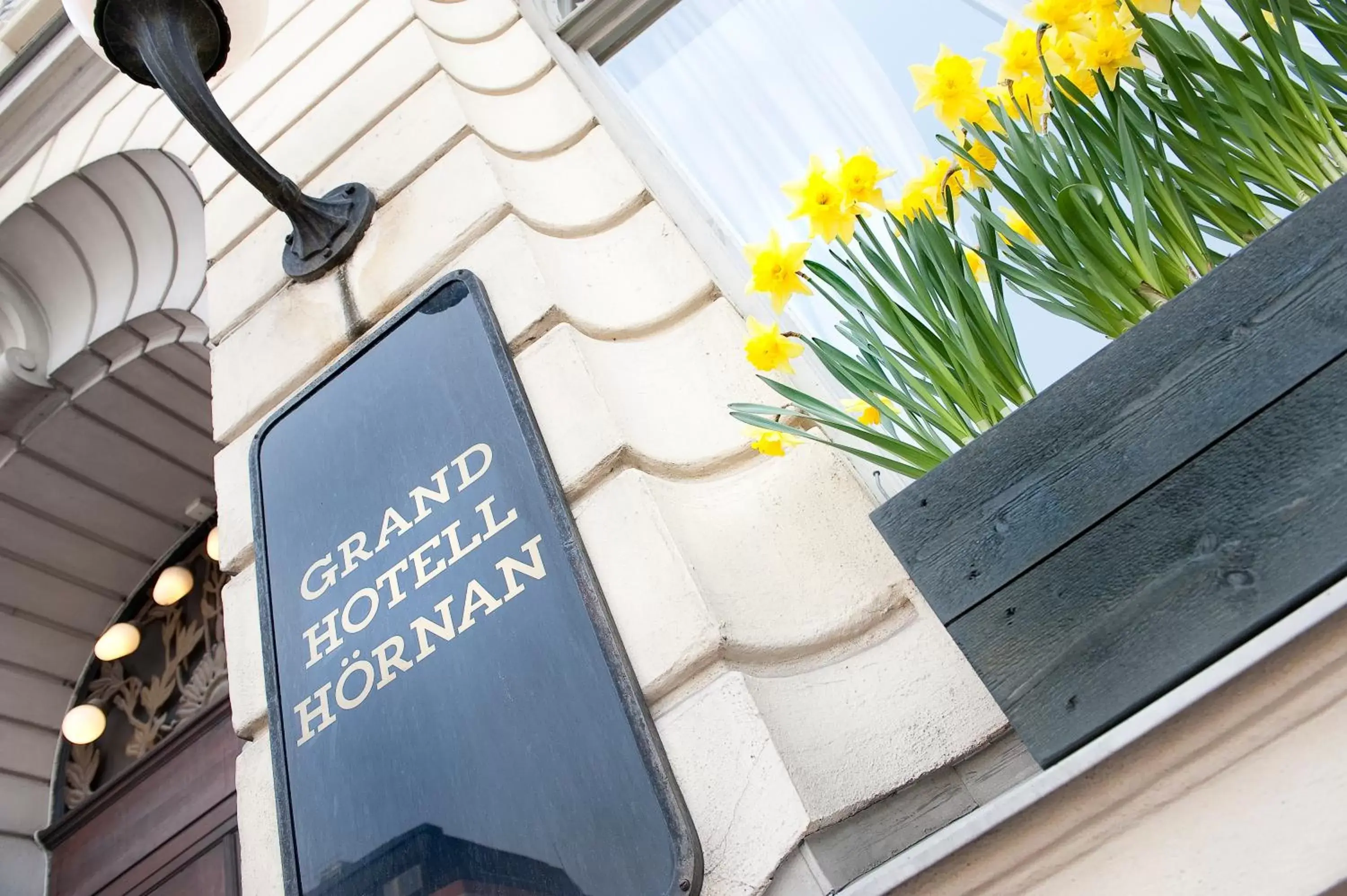 Facade/entrance in Grand Hotell Hörnan