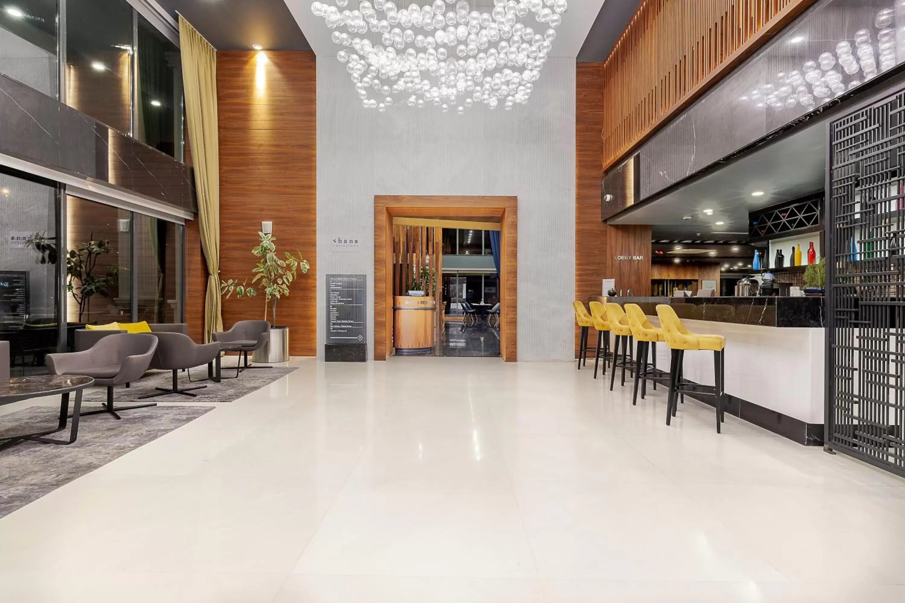 Lounge or bar, Lobby/Reception in Park Dedeman Trabzon