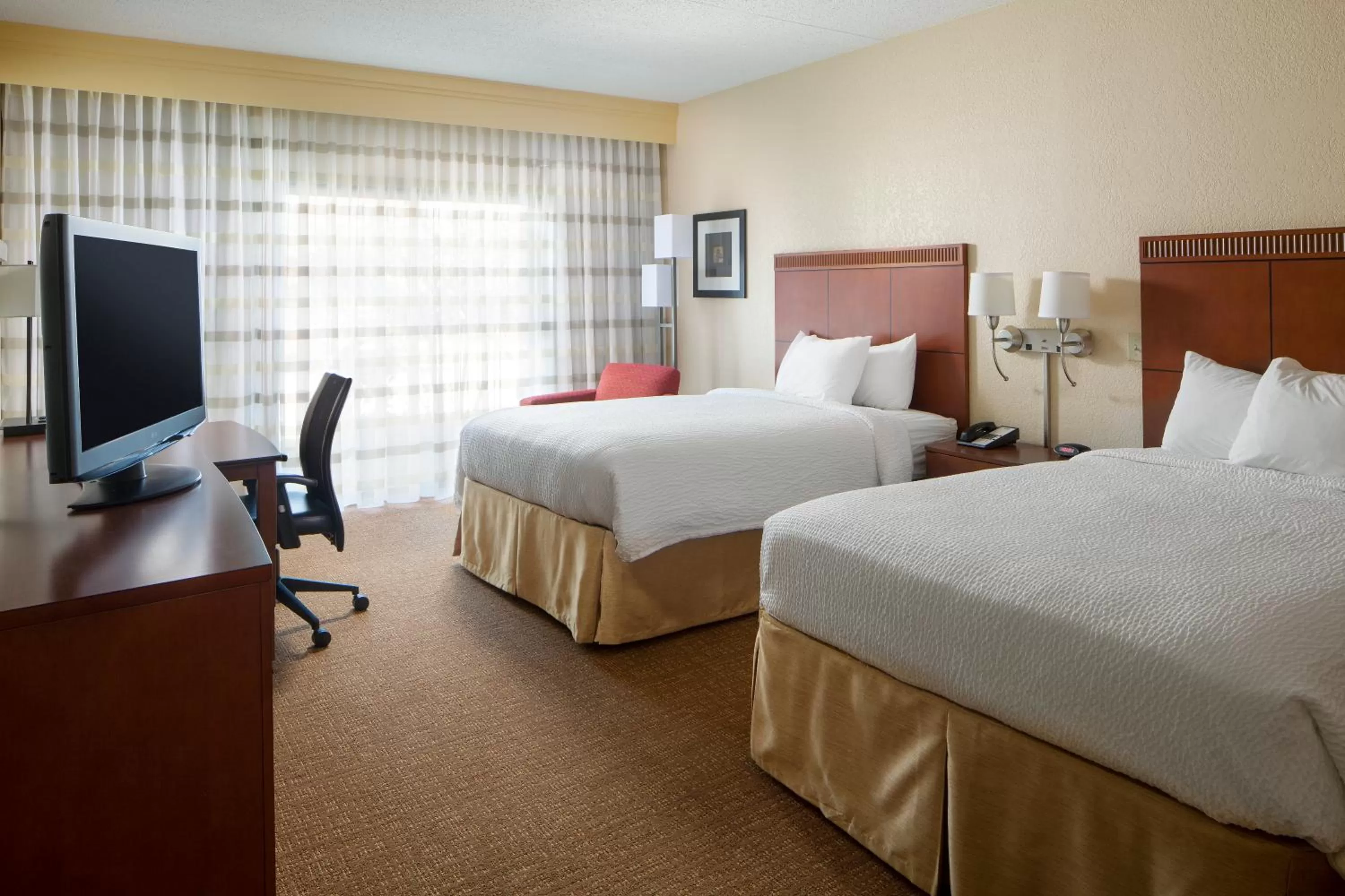 Double Room with Two Double Beds in Courtyard by Marriott Little Rock West