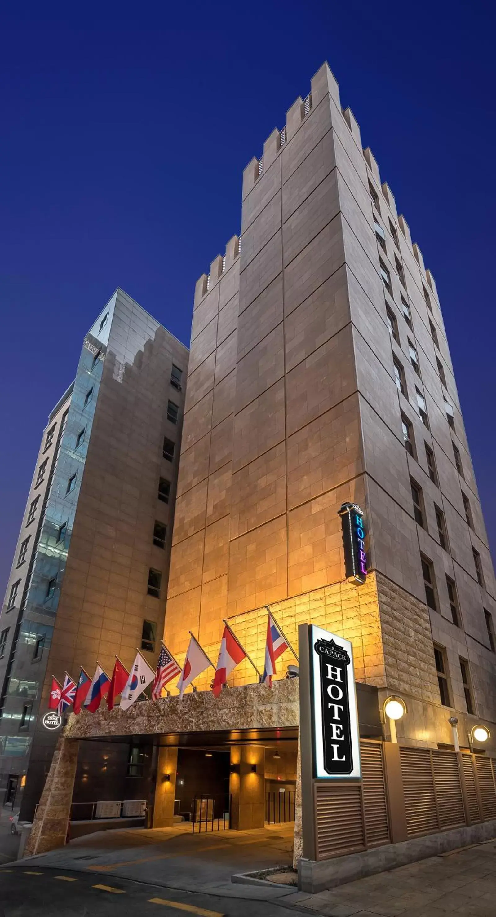 Facade/entrance, Property Building in Capace Hotel Gangnam