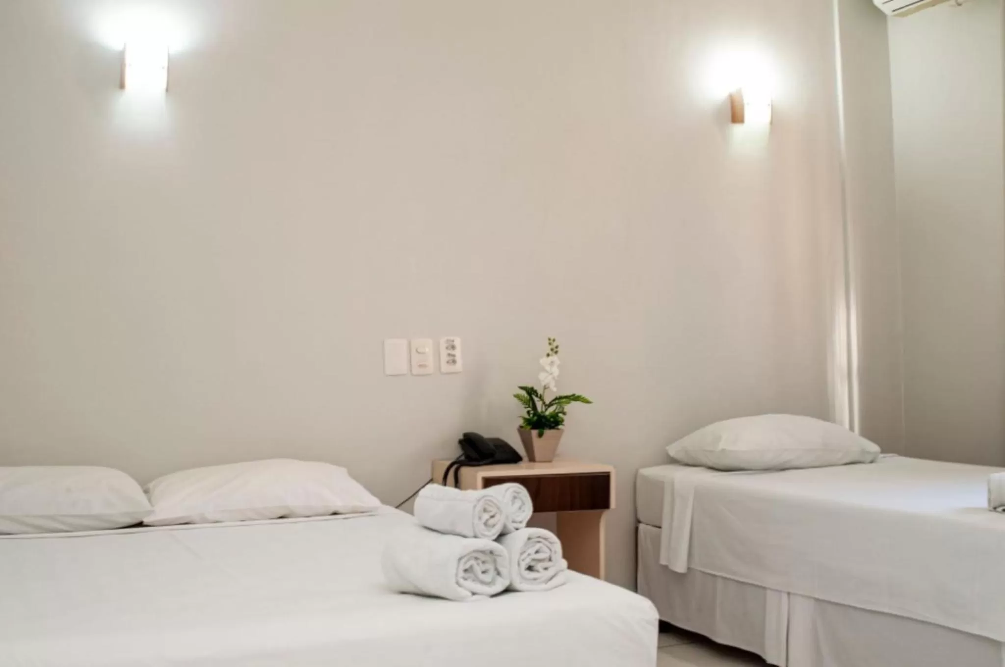 Bedroom, Bed in SMART IGUASSU HOTEL