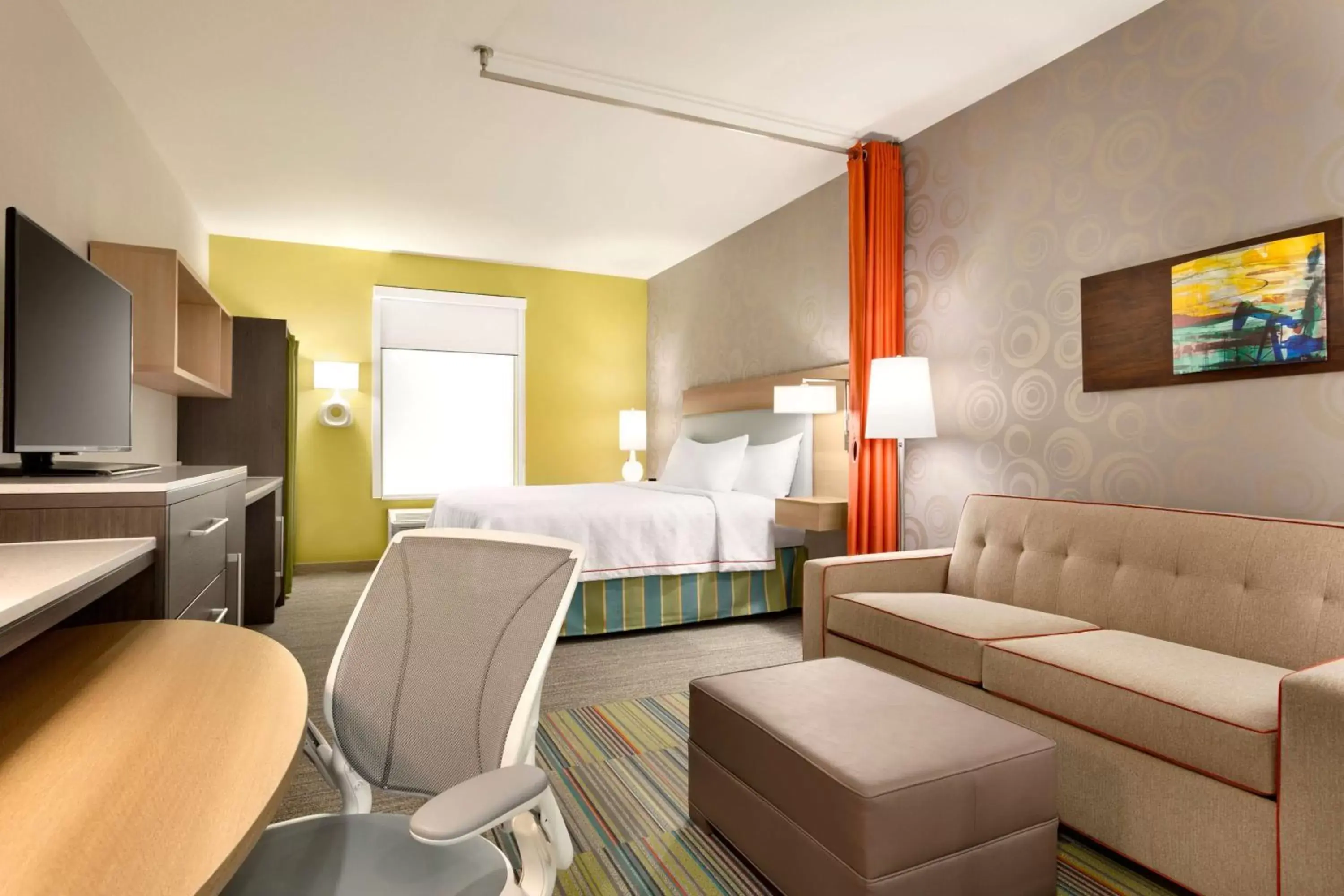 Bedroom in Home2 Suites by Hilton Shenandoah The Woodlands