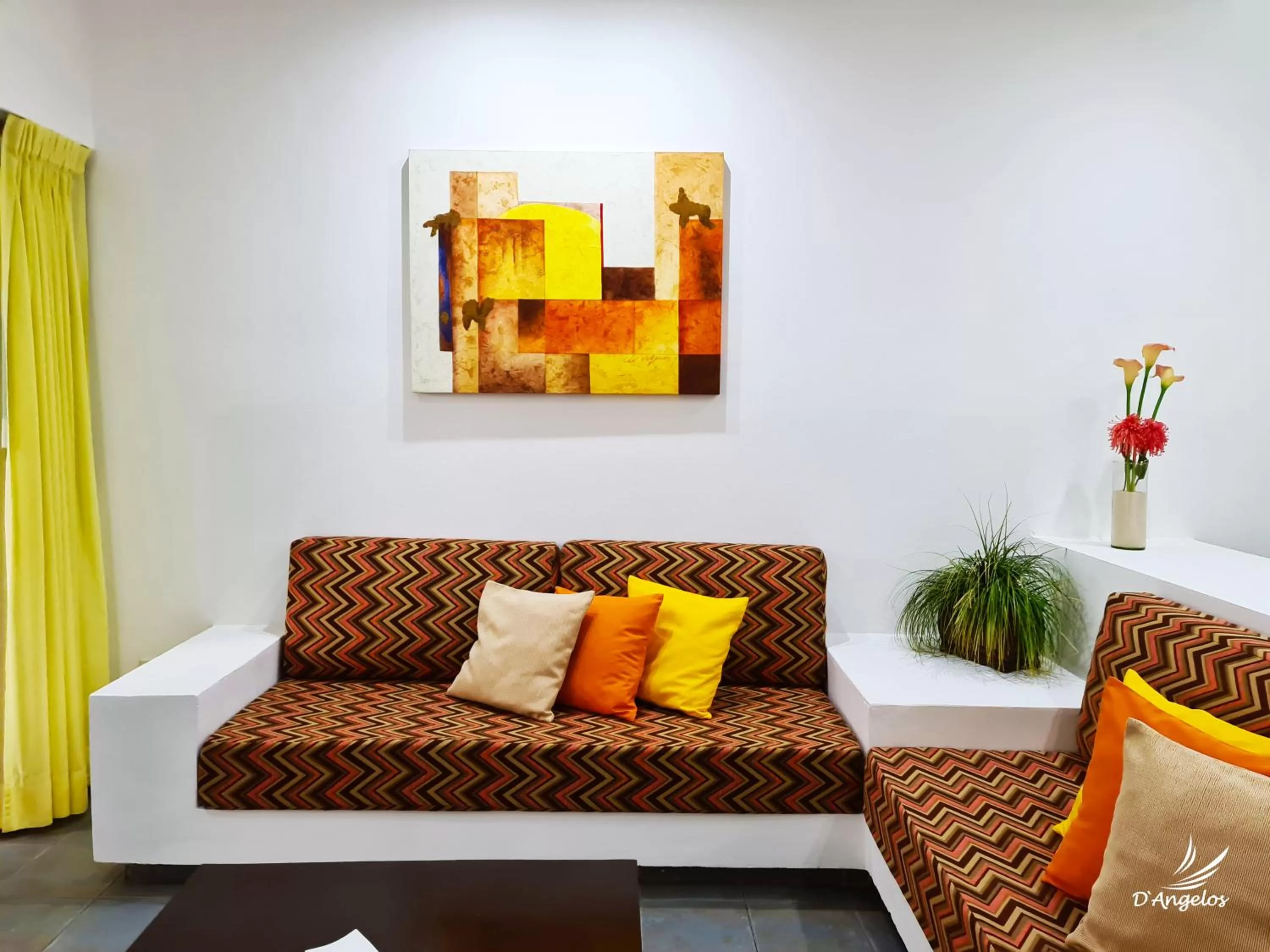 Living room, Seating Area in Dangelos Hotel on Fifth Avenue