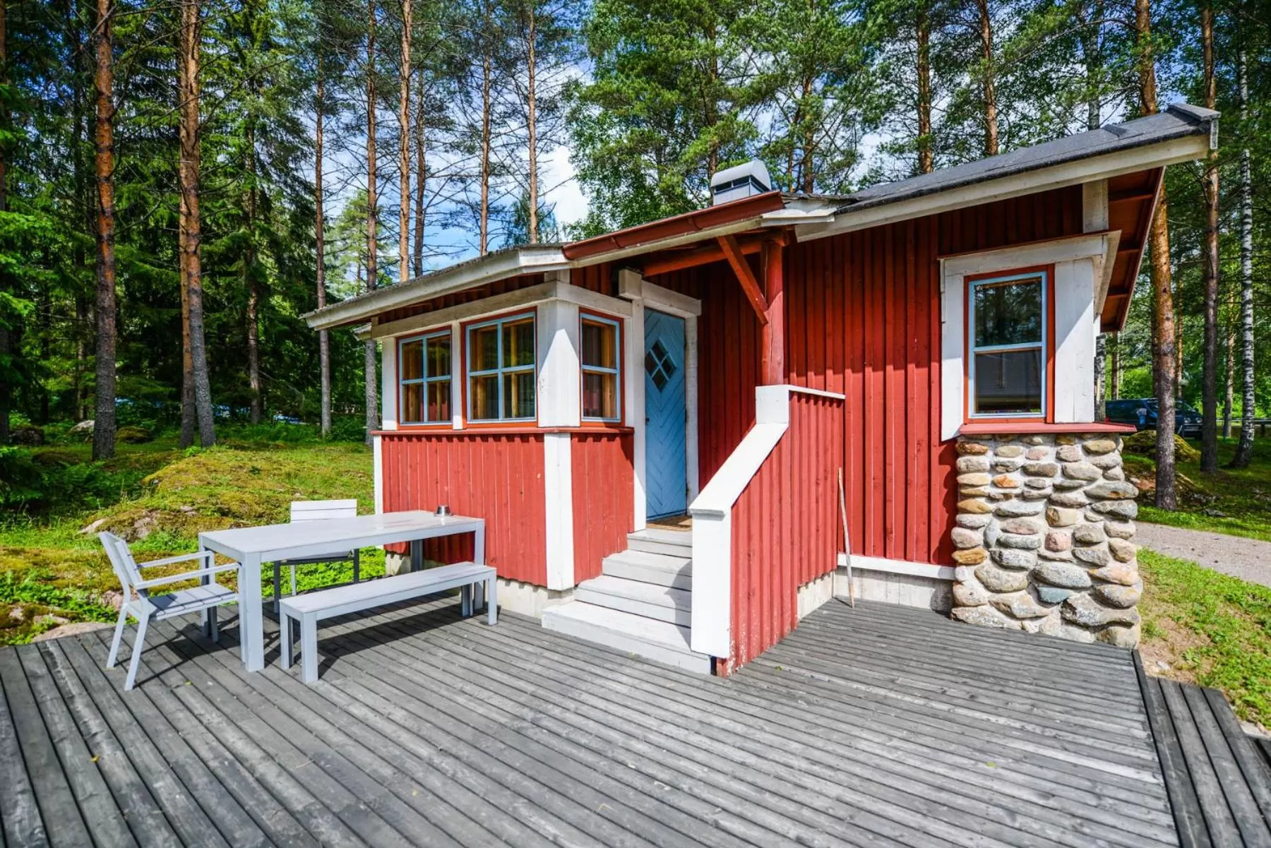 Property building in Sahanlahti Resort