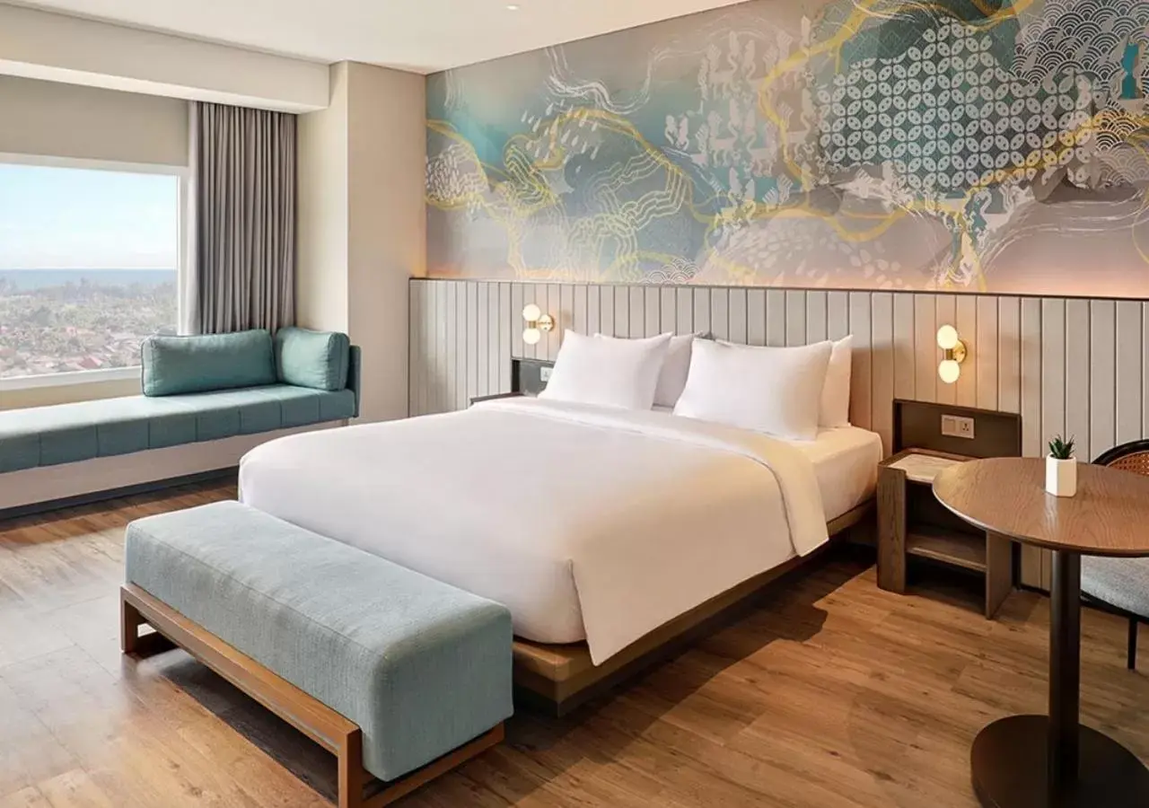 Bed in Mercure Bengkulu