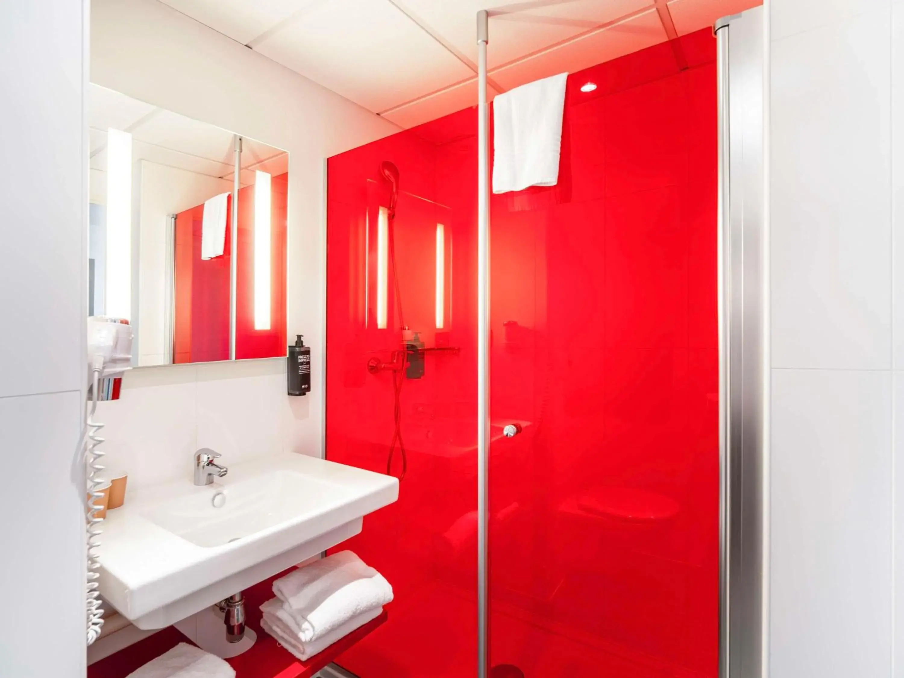 Bathroom in ibis Styles Toulouse Cite Espace