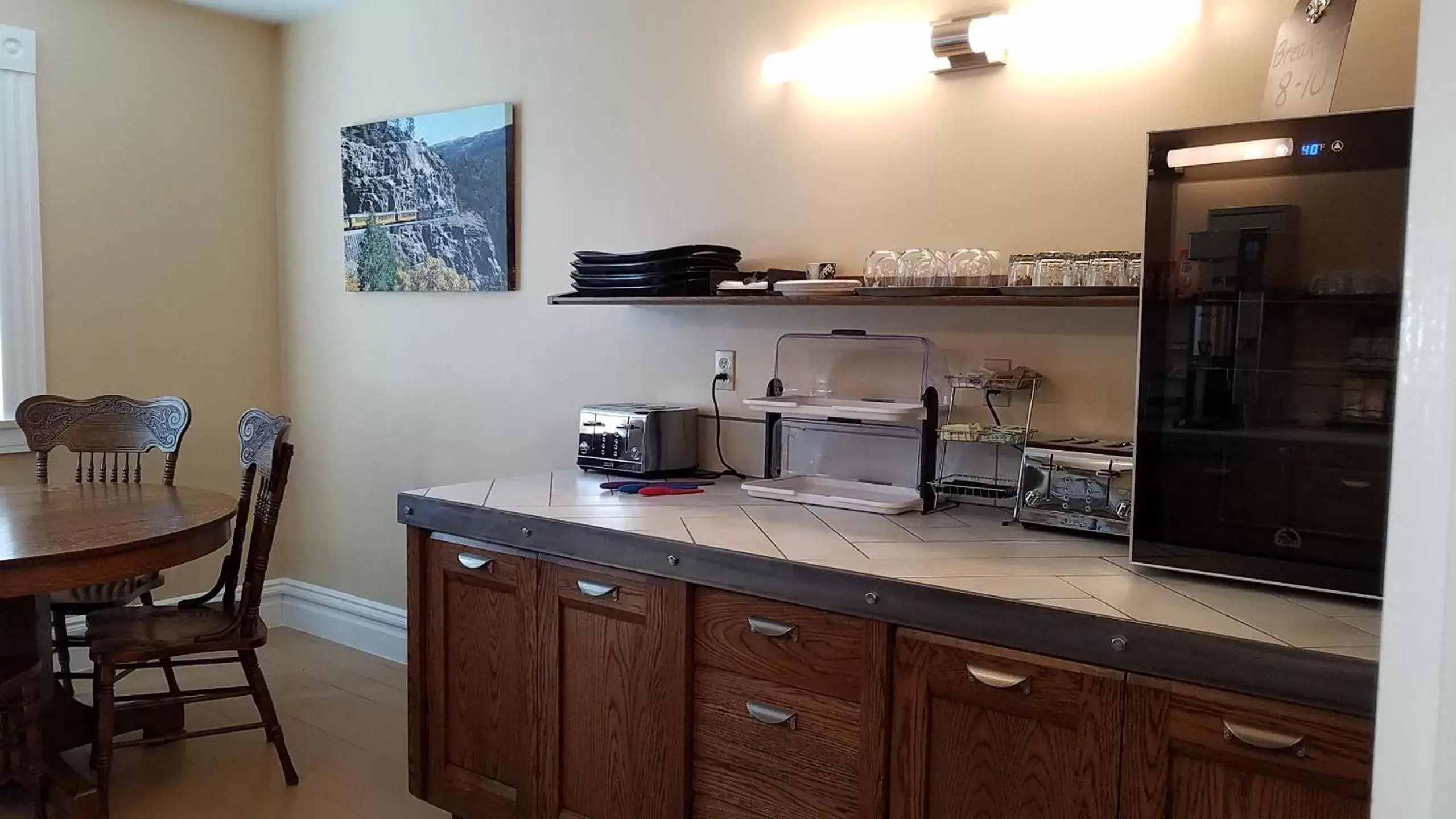 Communal kitchen, Kitchen/Kitchenette in Hotel Ouray - for 12 years old and over