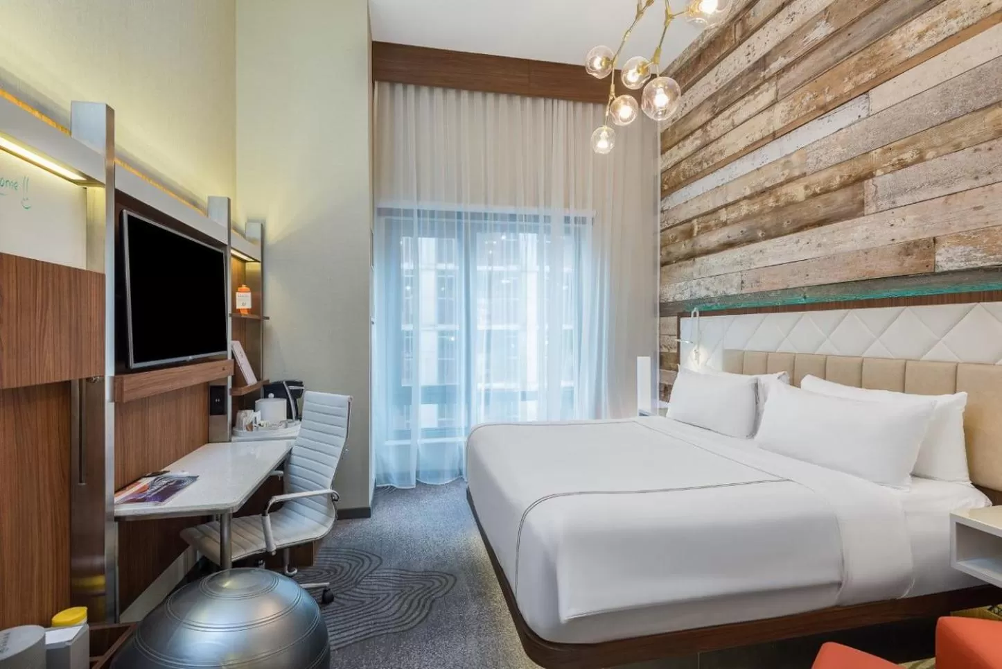 Photo of the whole room, Bed in EVEN Hotel New York - Times Square South by IHG