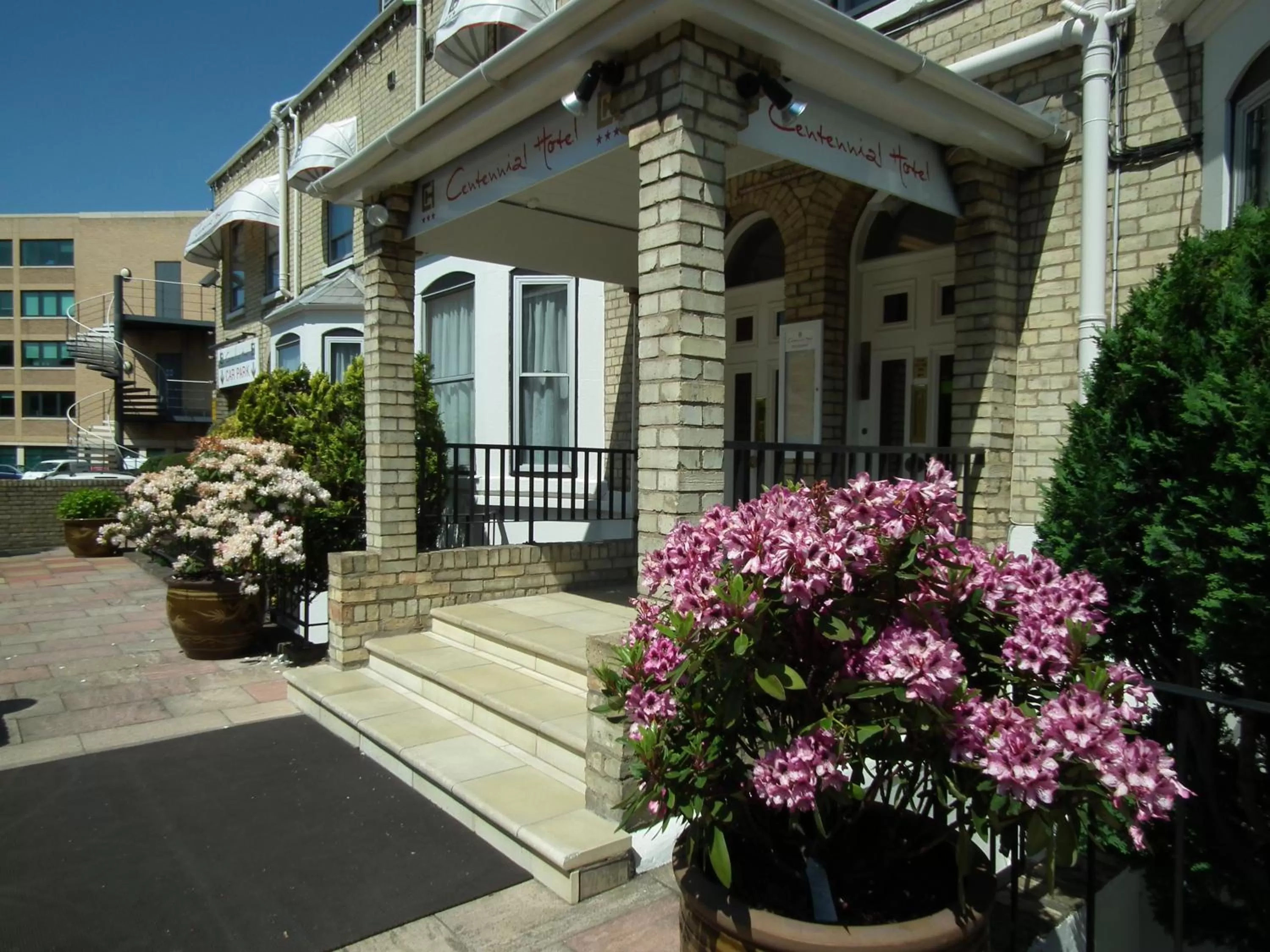 Property building in Centennial Hotel