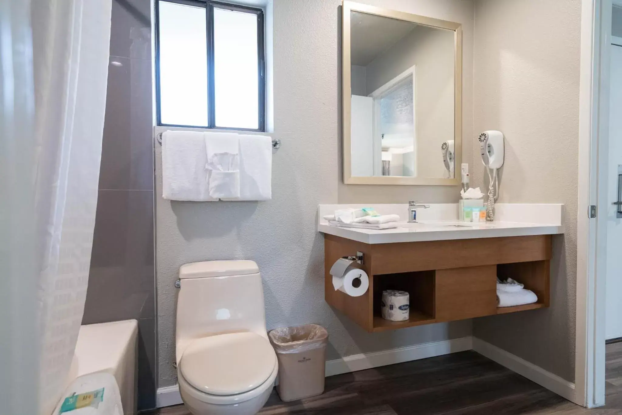 Bathroom in Alexis Park All Suite Resort