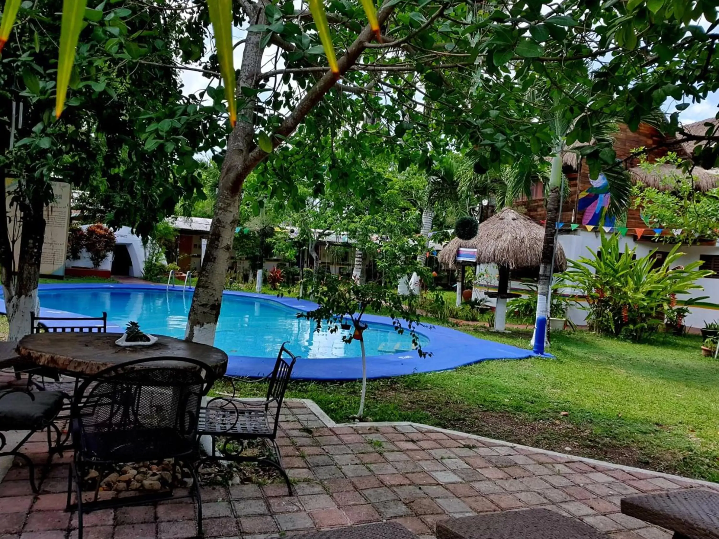 Swimming Pool in Cabañas Colibrí