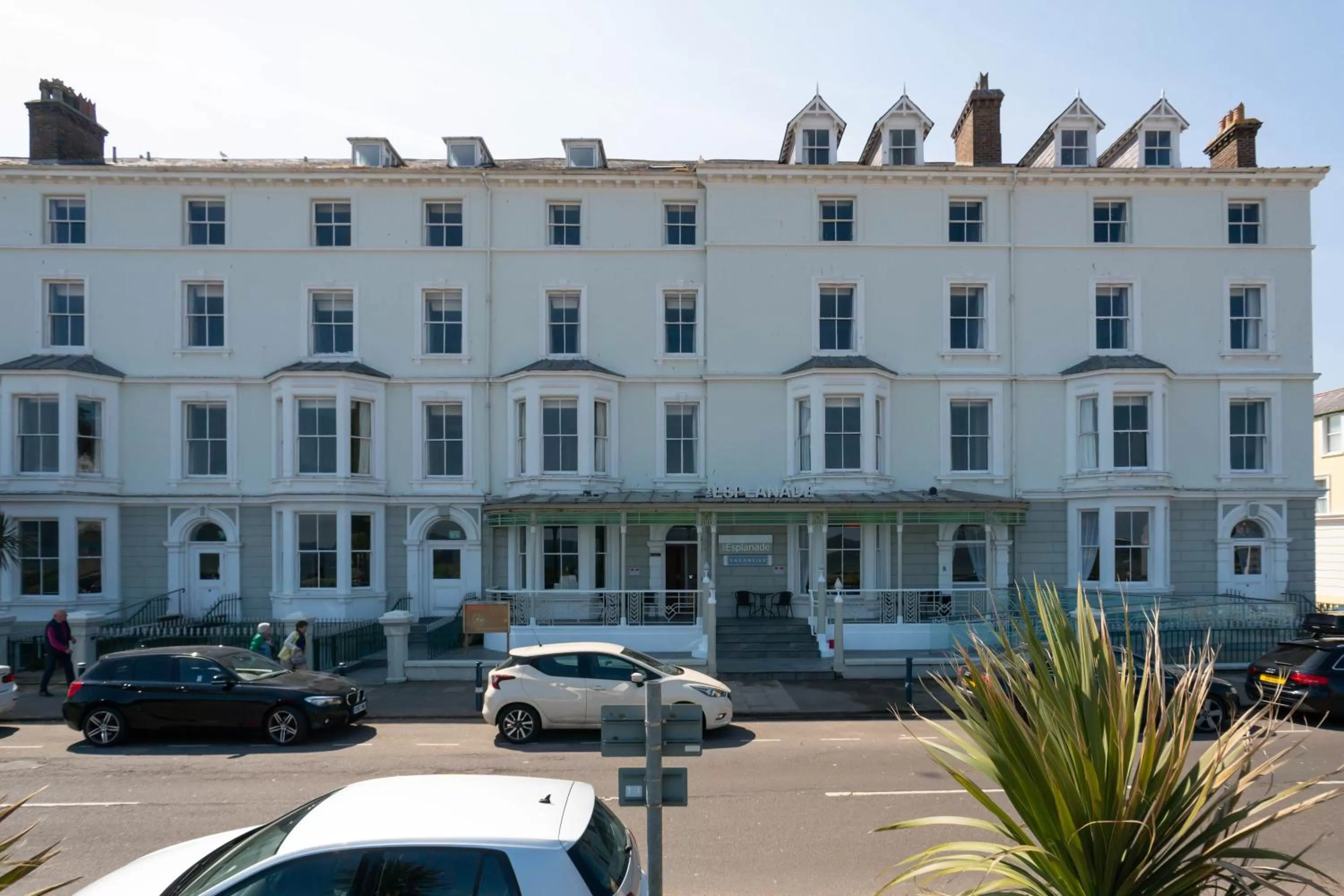Property building in Esplanade Hotel Llandudno
