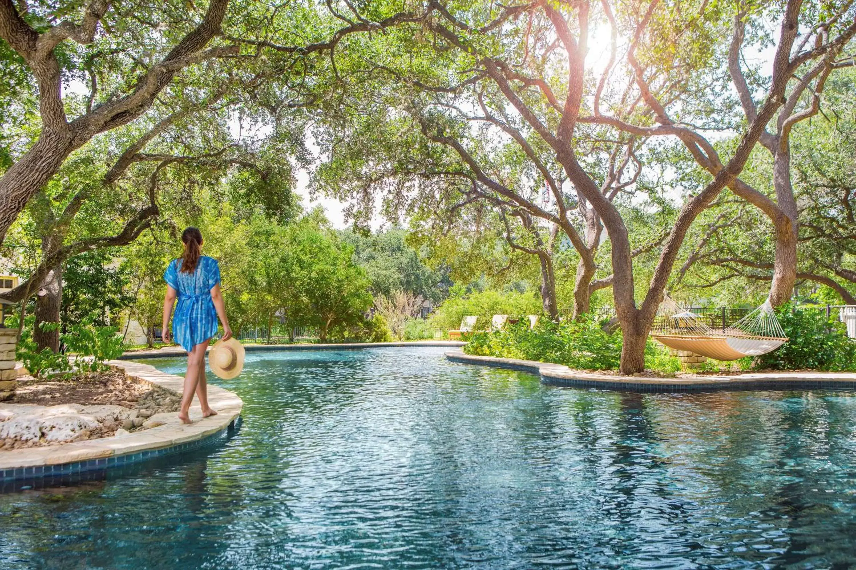 Swimming pool in Hyatt Regency Hill Country Resort & Spa