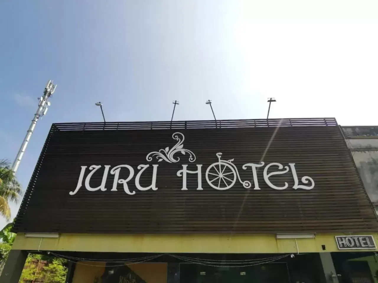 Property building, Property Logo/Sign in Juru Hotel