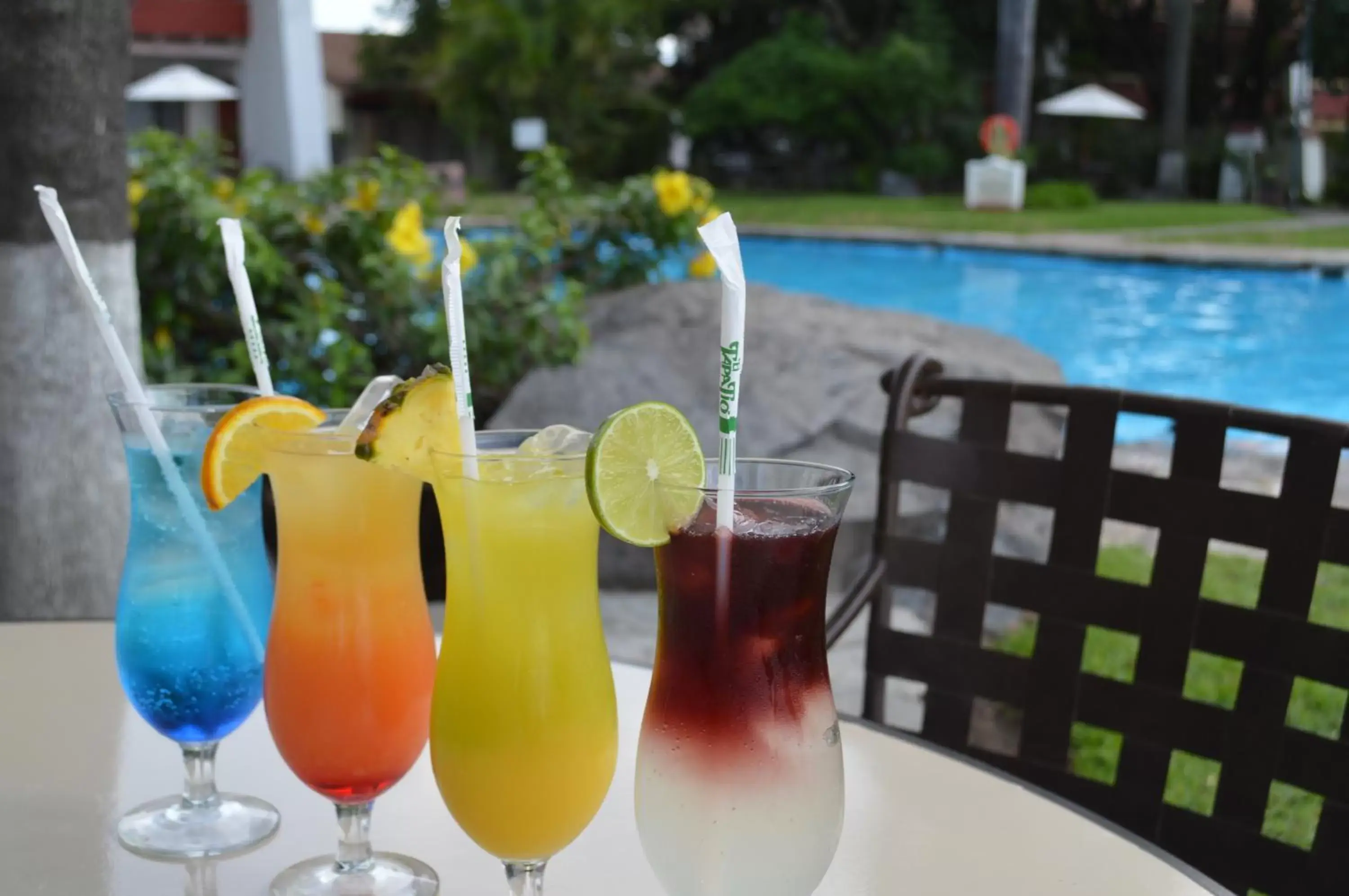 Alcoholic drinks, Swimming Pool in Radisson Hotel Tapatio Guadalajara