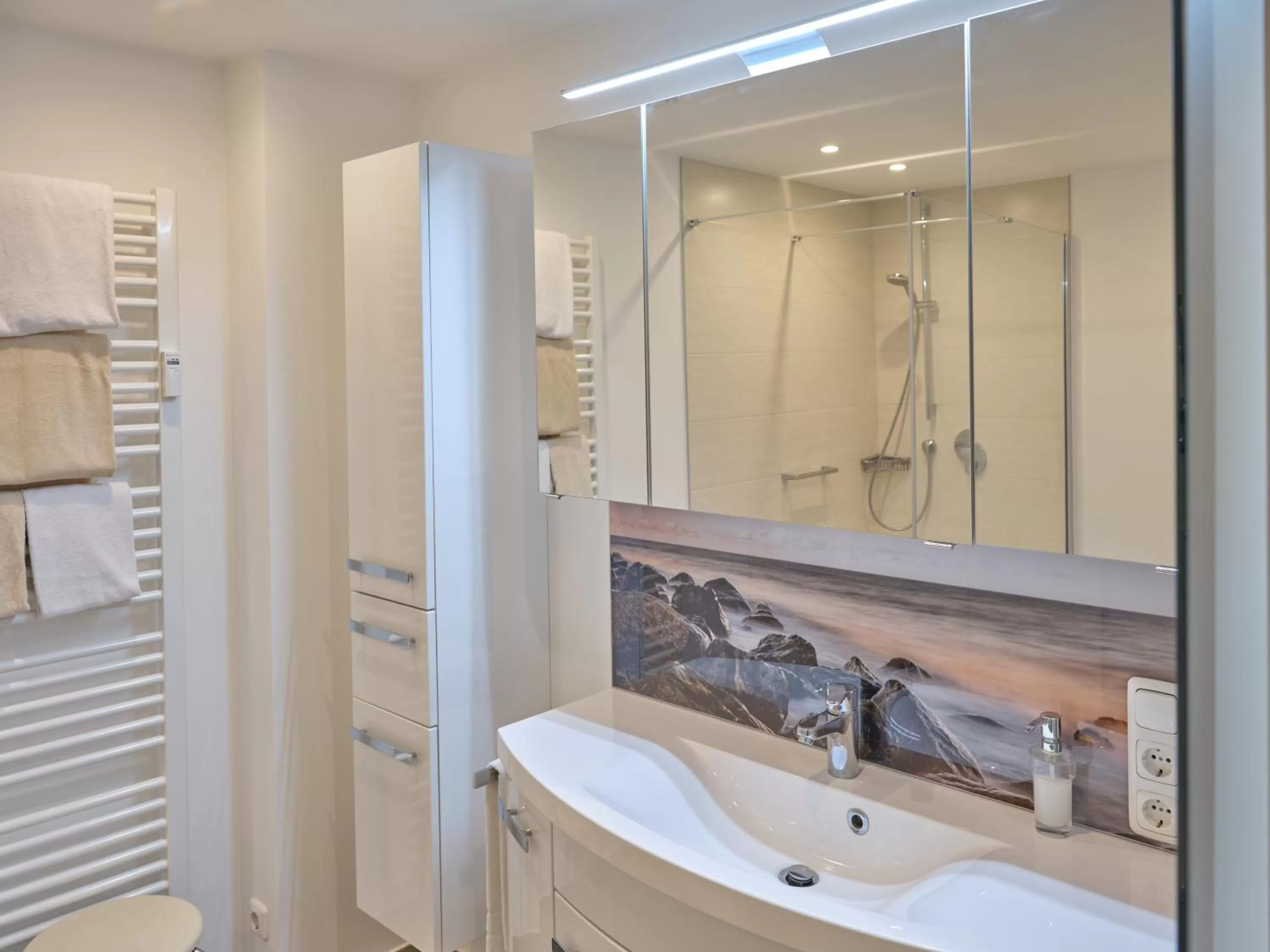 Bathroom in Appartement-Haus Blumenhof