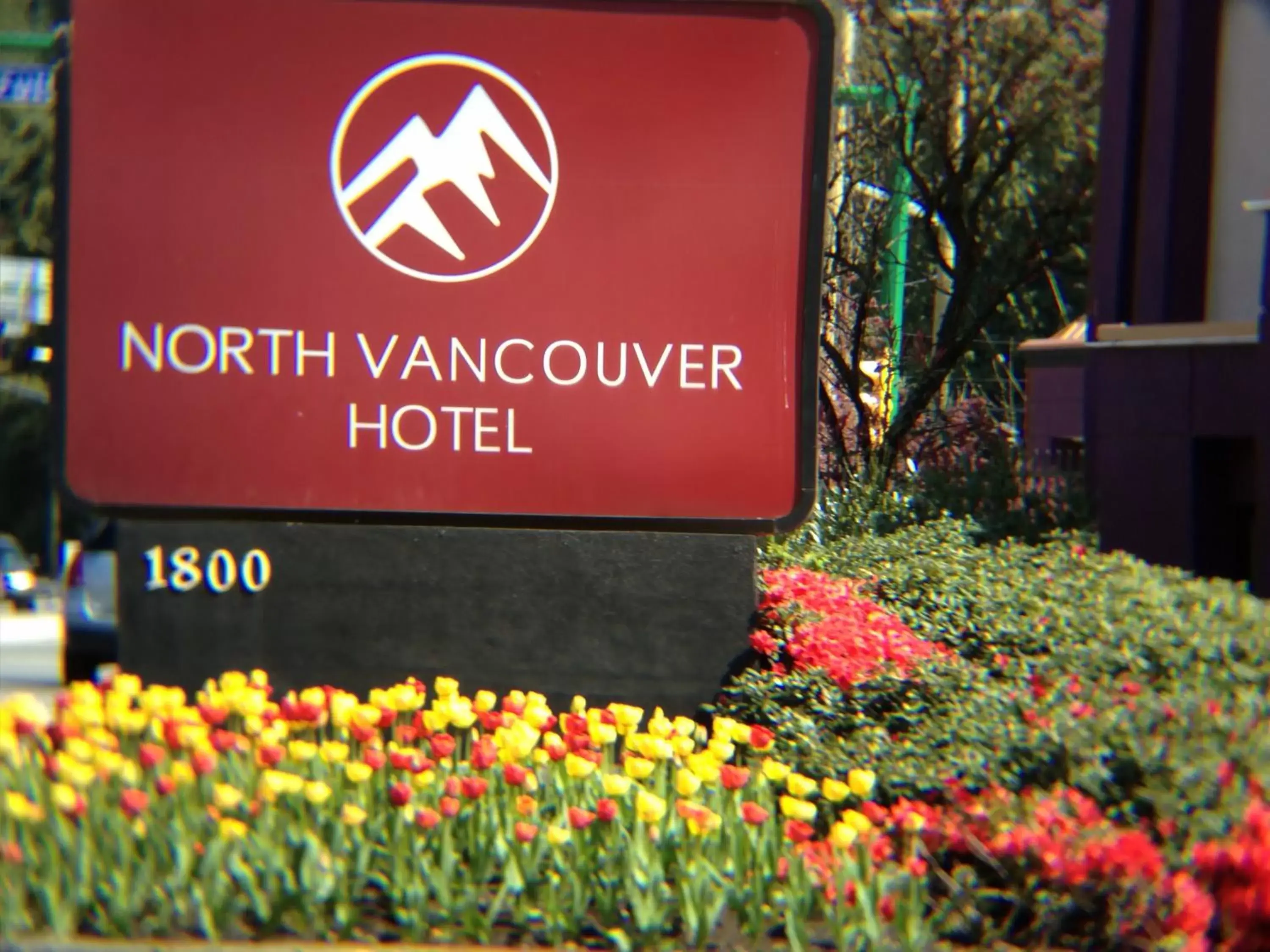 Decorative detail, Property Logo/Sign in North Vancouver Hotel