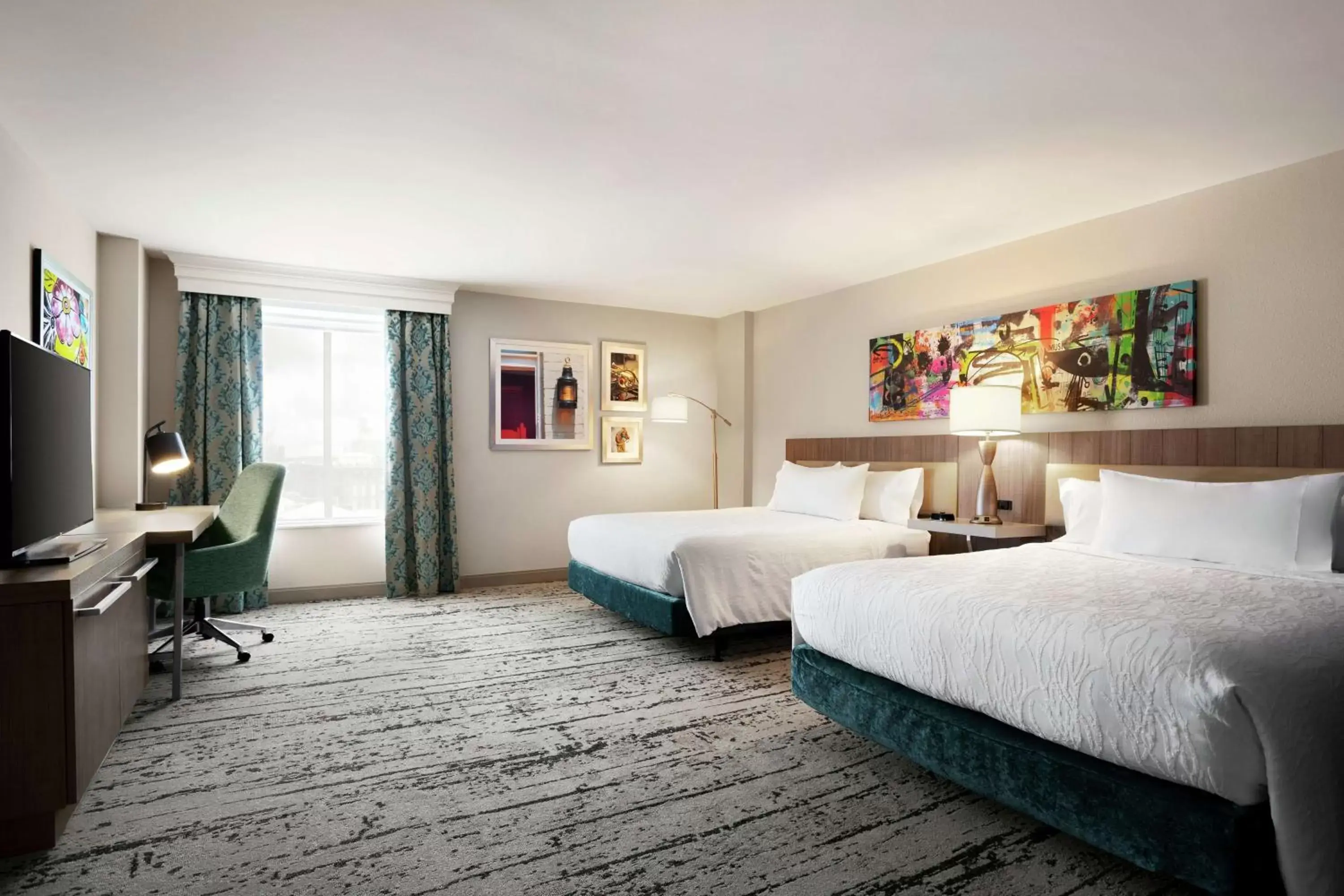 Two Queen Suite - Hearing Accessible in Hilton Garden Inn New Orleans Convention Center Two Queen Suite - Hearing Accessible in Hilton Garden Inn New Orleans Convention Center