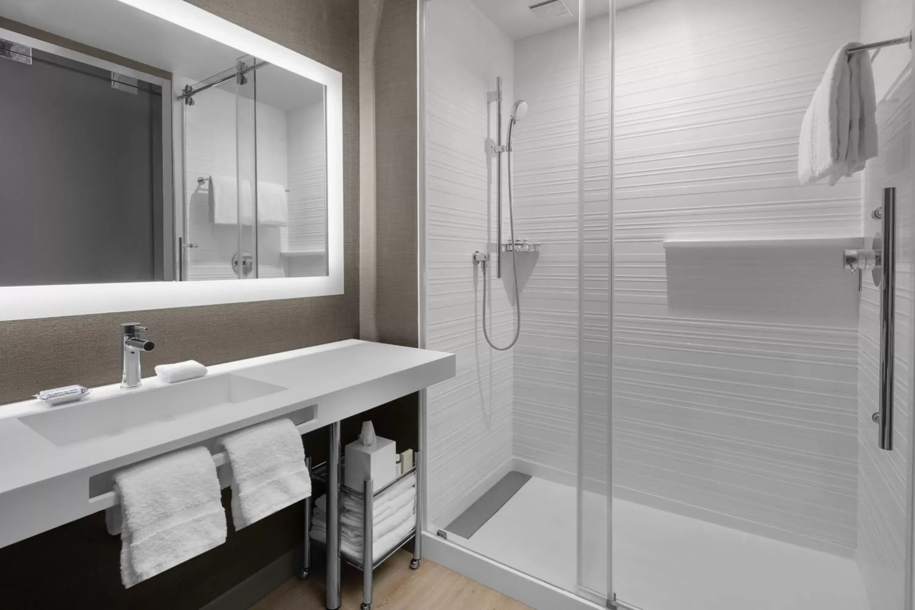 Bathroom in AC Hotel by Marriott Miami Dadeland