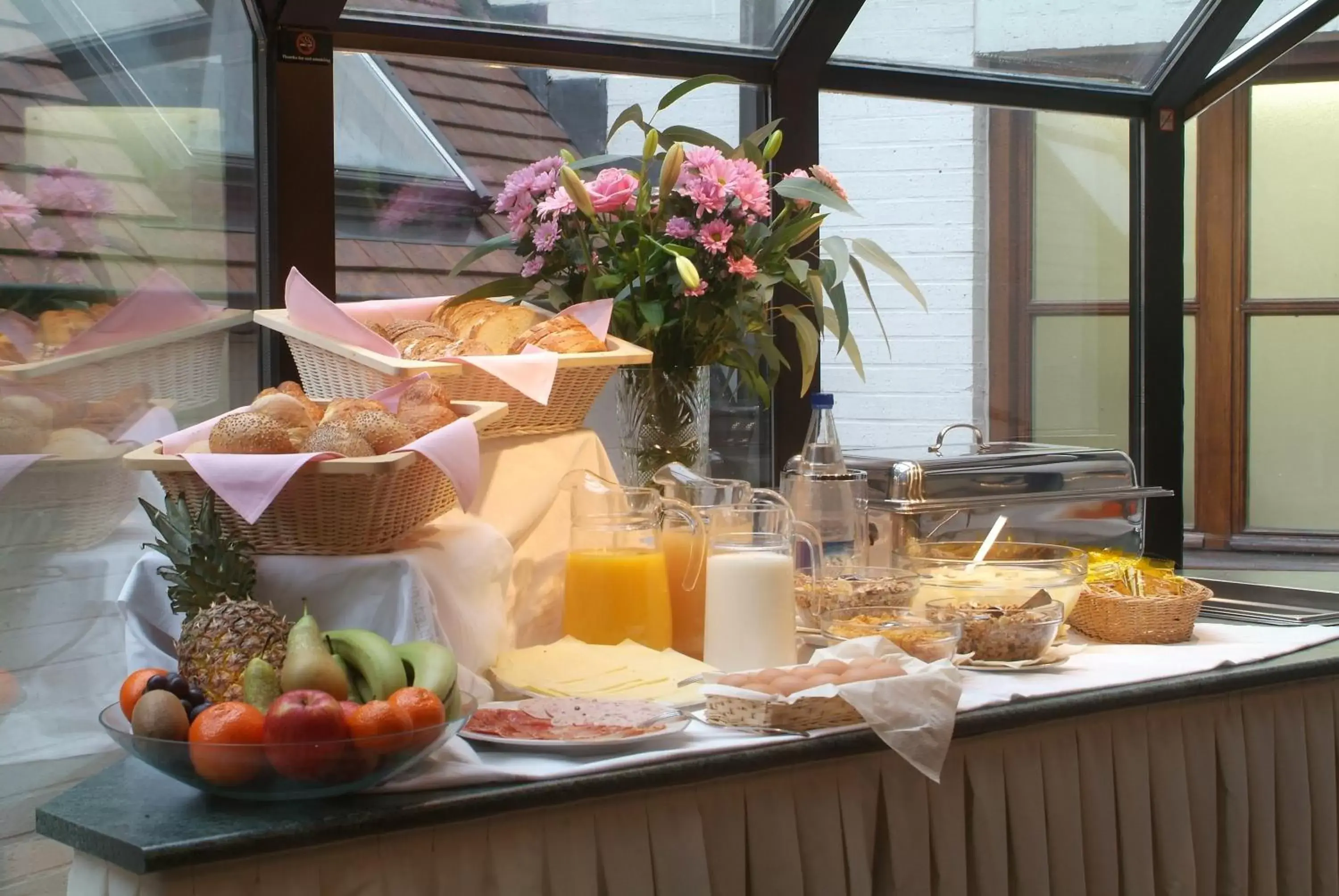 Food and drinks, Food in Rosenburg Hotel Brugge